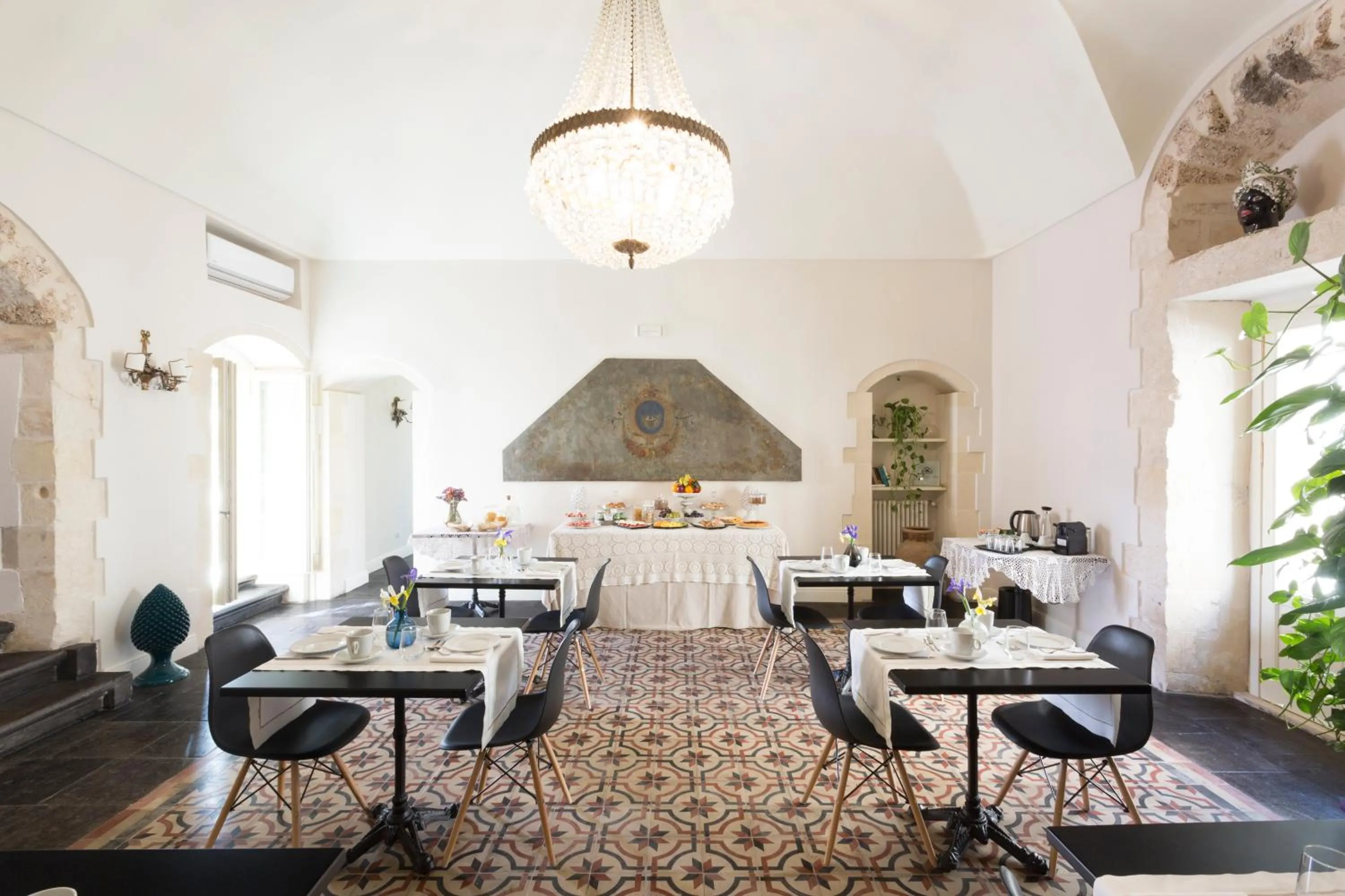 Living room in San Carlo Suites