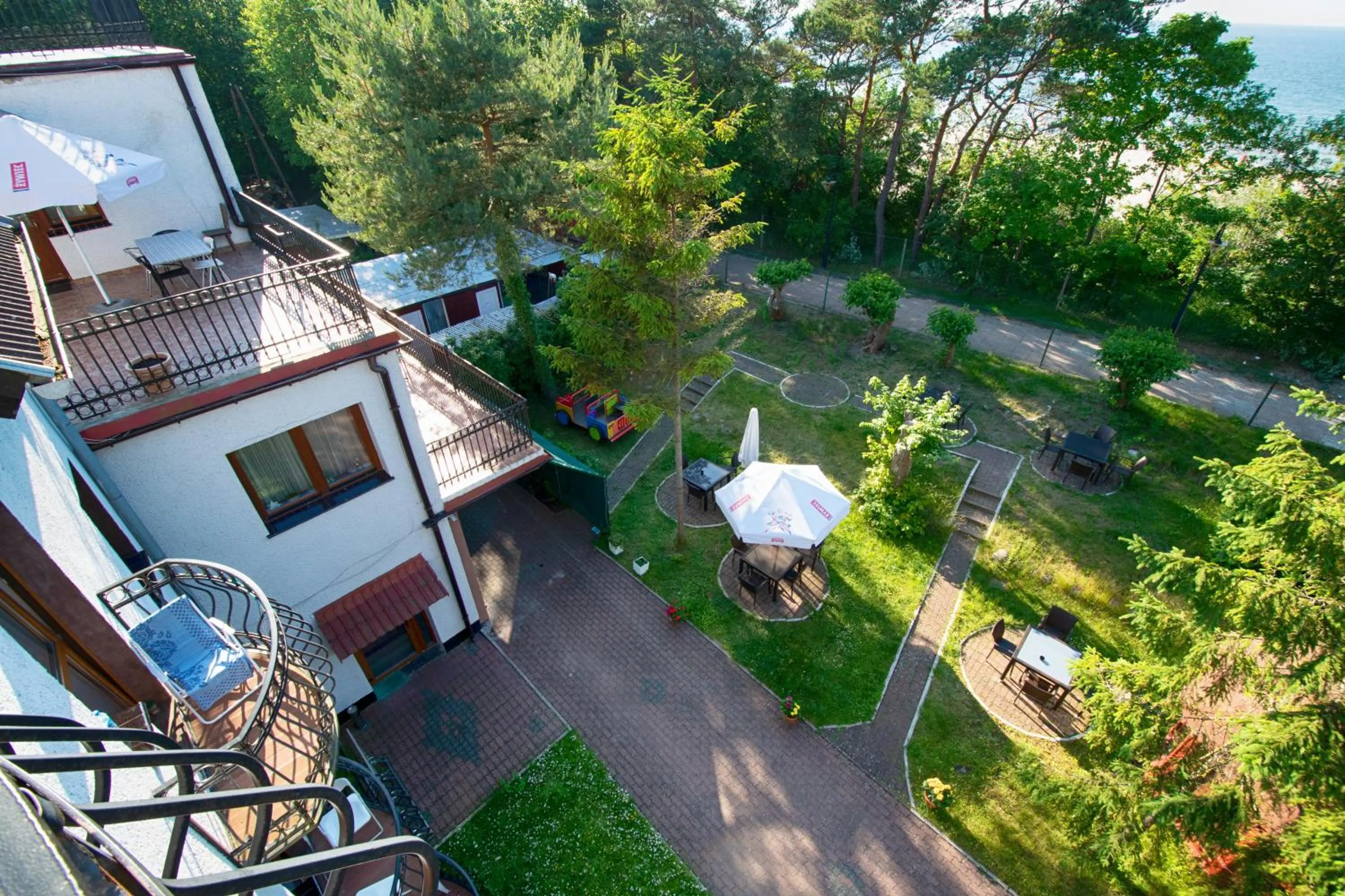 Bird's eye view in Ośrodek Wypoczynkowy AS PIK dawniej Hotel AS PIK