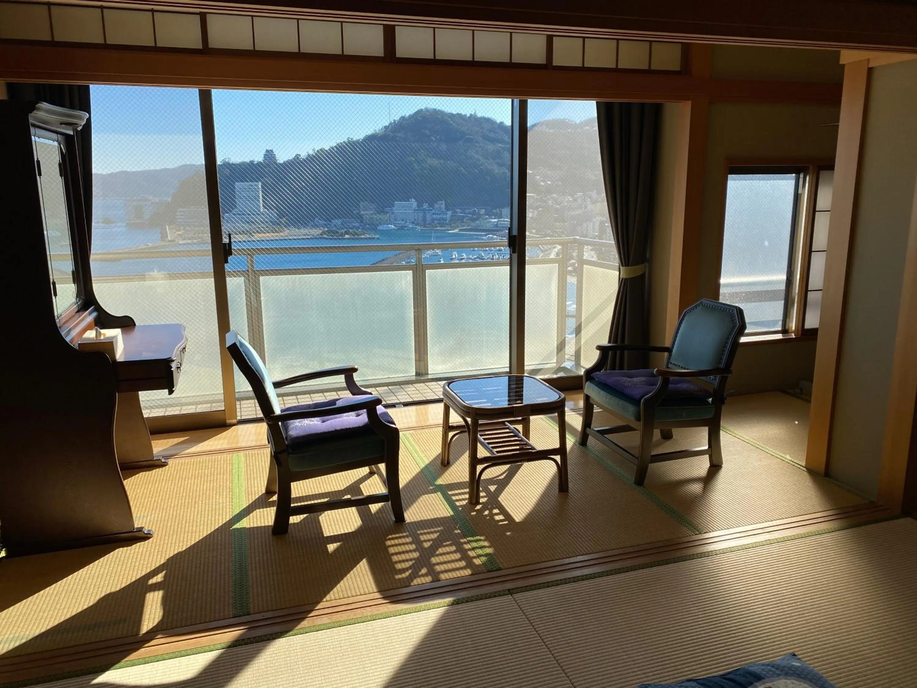 Sea view in Atami Onsen Guest House Megumi 5 minutes walk from Atami Station