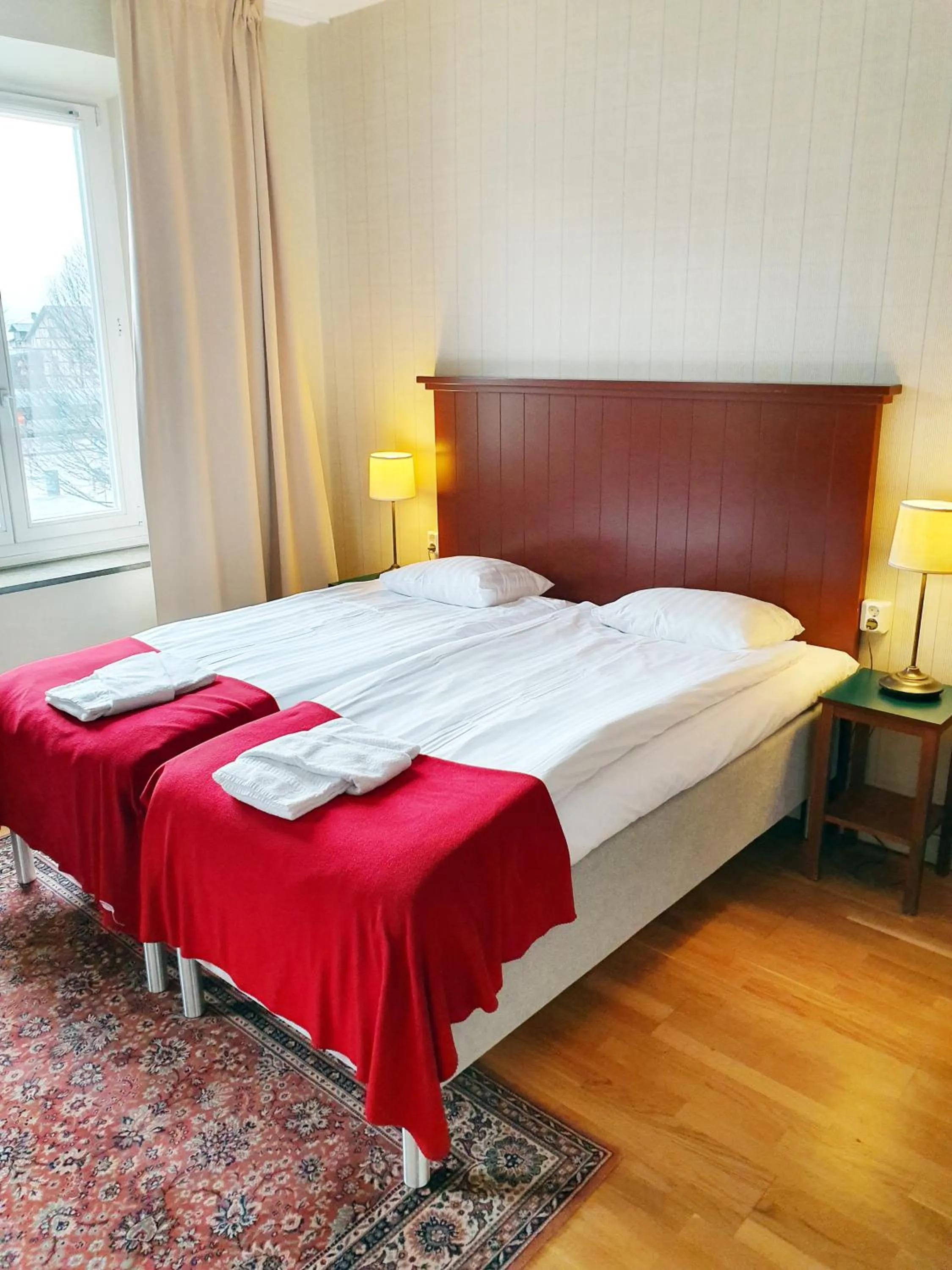 Bed in Hotel Bishops Arms Kristianstad