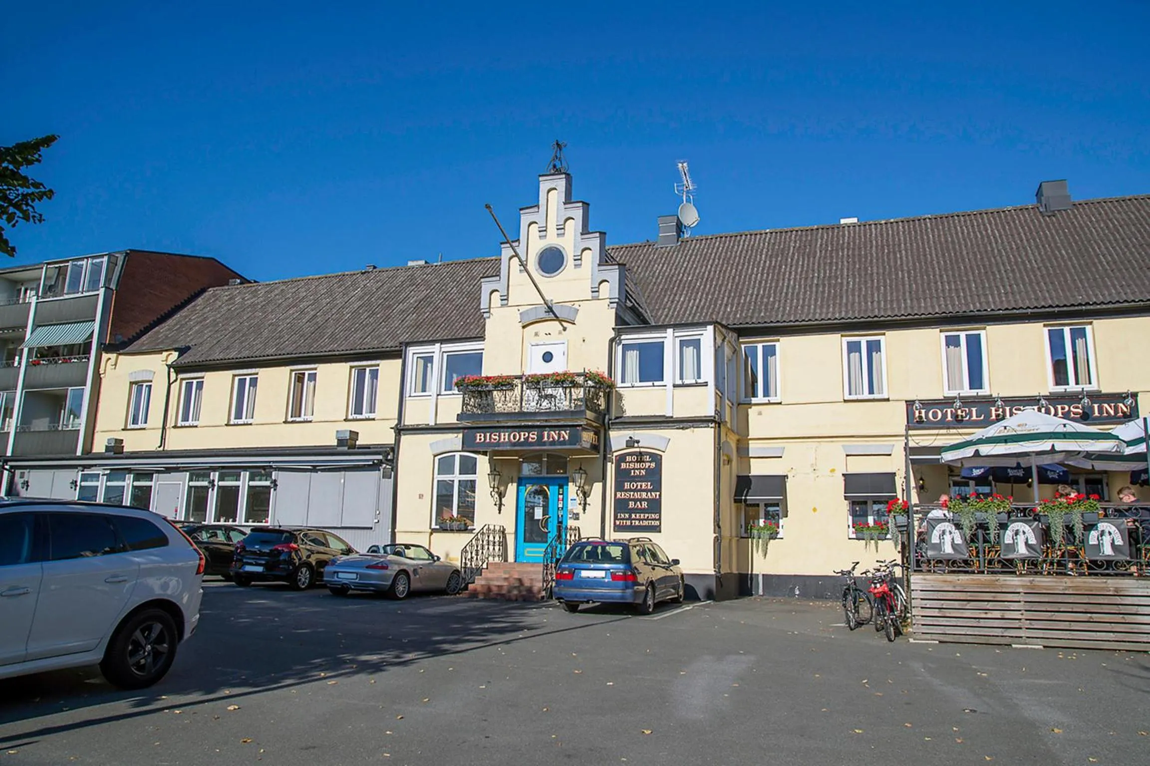 Facade/entrance in Hotel Bishops Arms Kristianstad