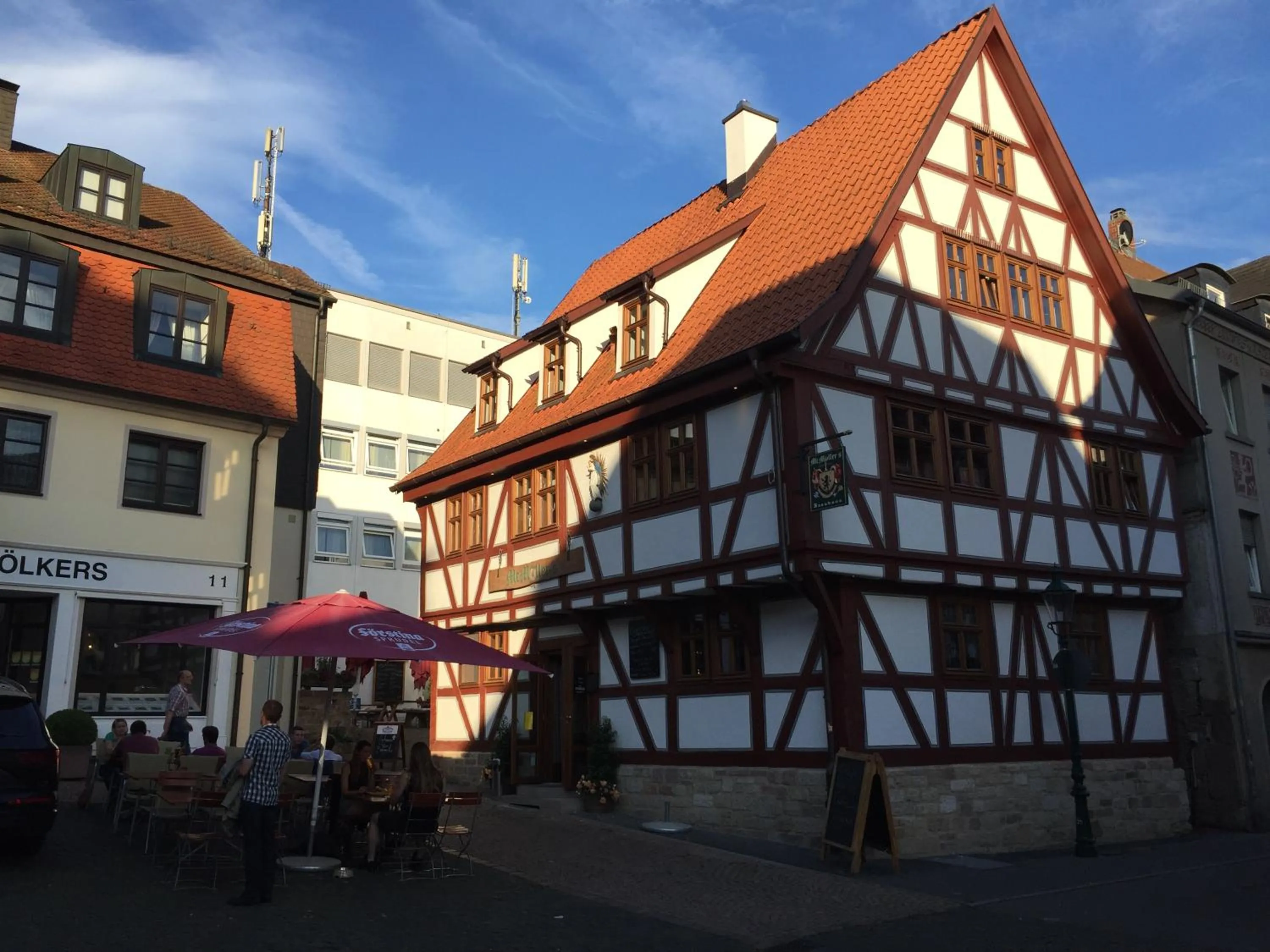 Facade/entrance in McMüller's Kemenate Fulda