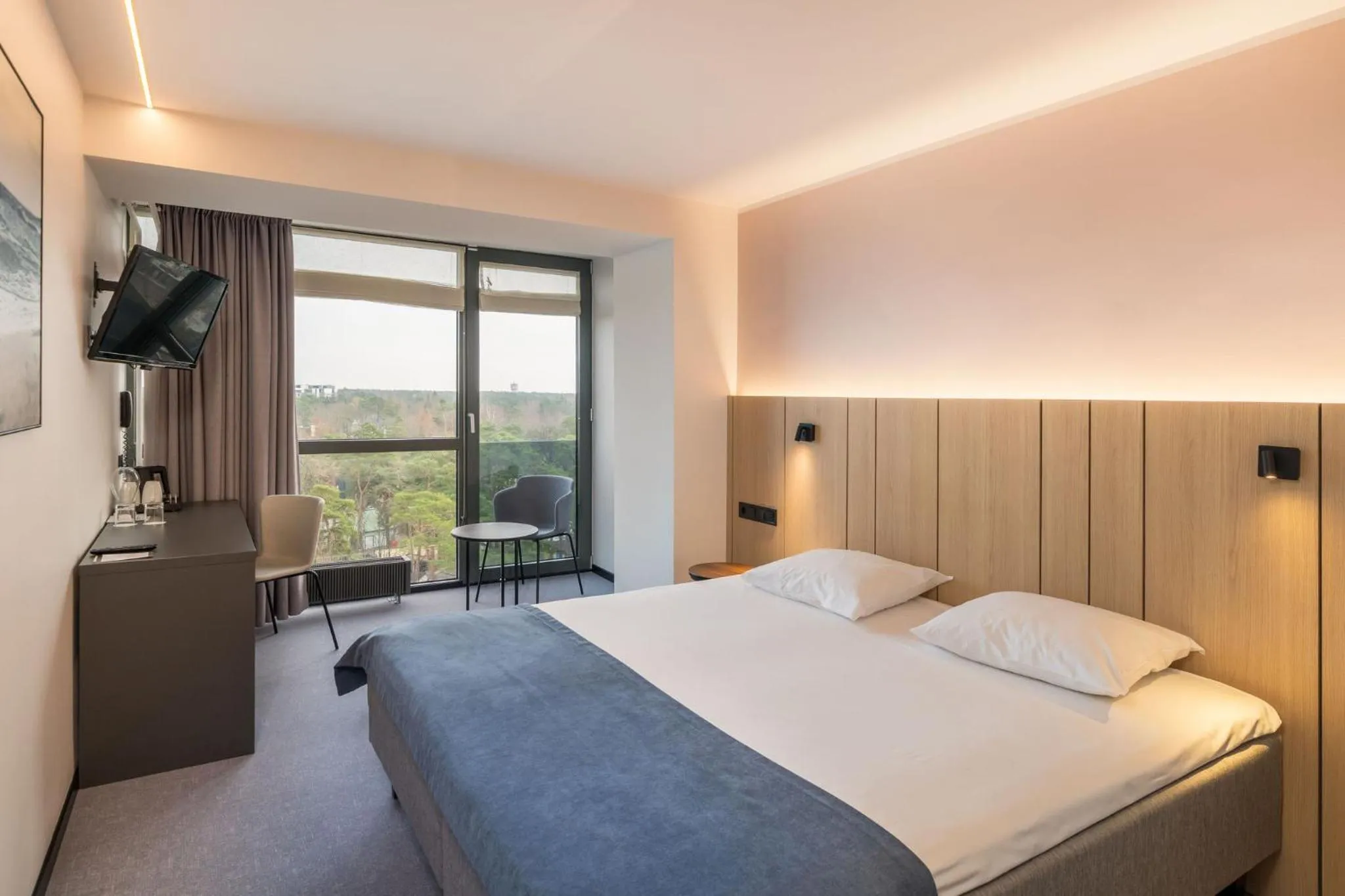 Bed in Jurmala Spa Hotel