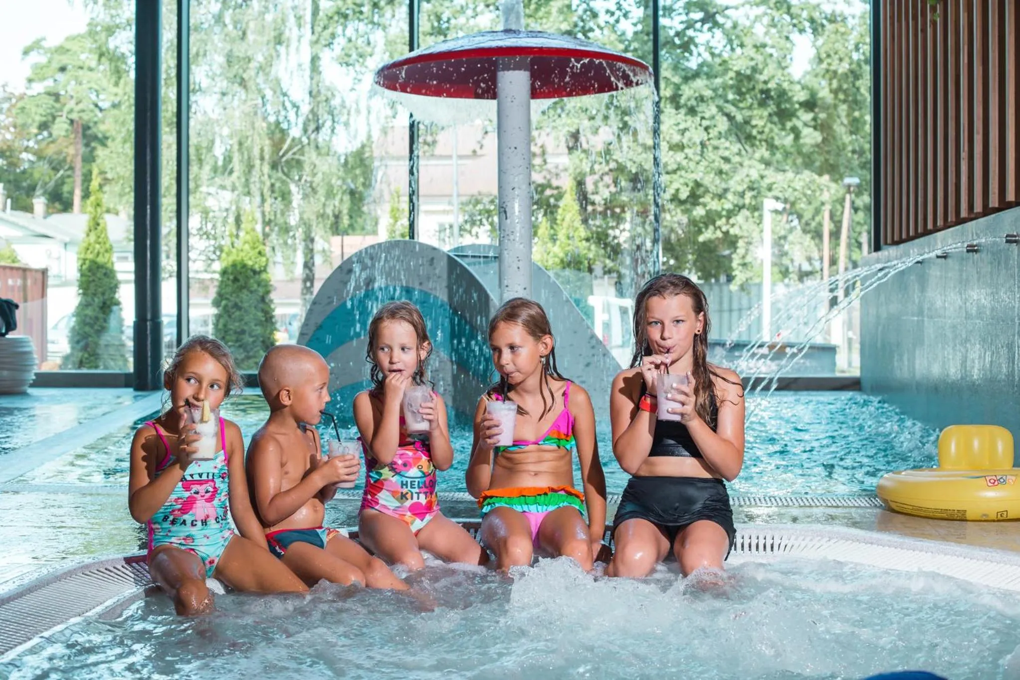 Swimming pool in Hotel Jurmala Spa