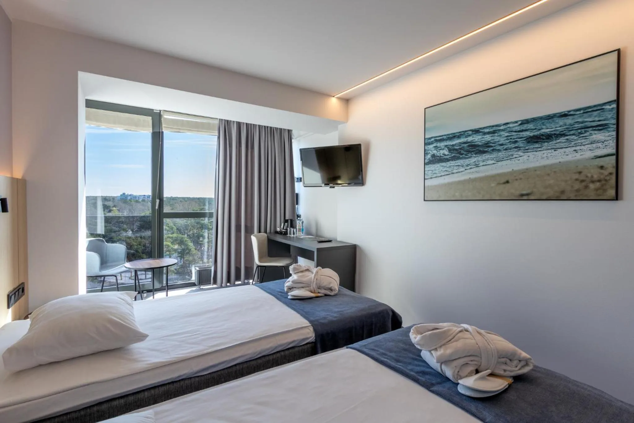 TV and multimedia, Bed in Hotel Jurmala Spa