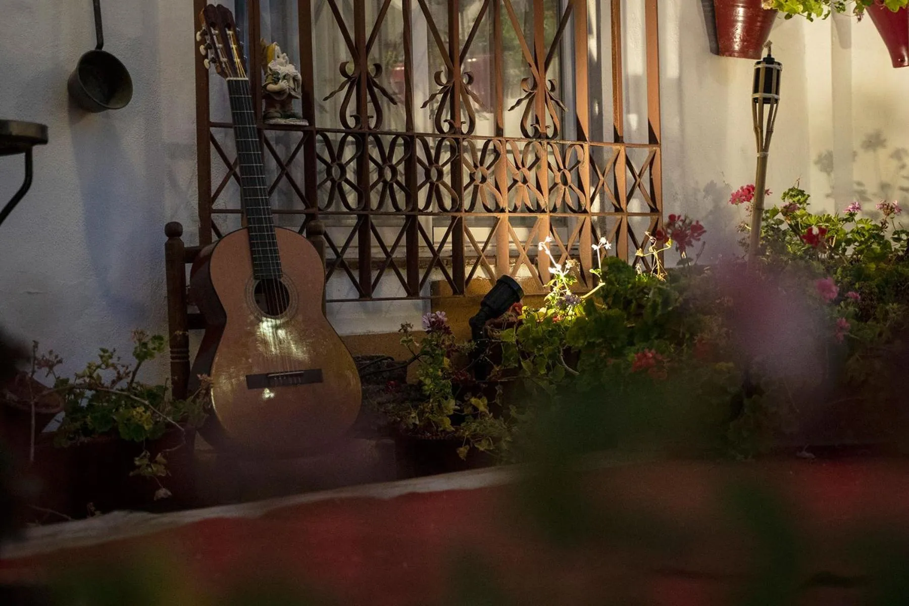 Patio in Hostal Restaurante La Bartola