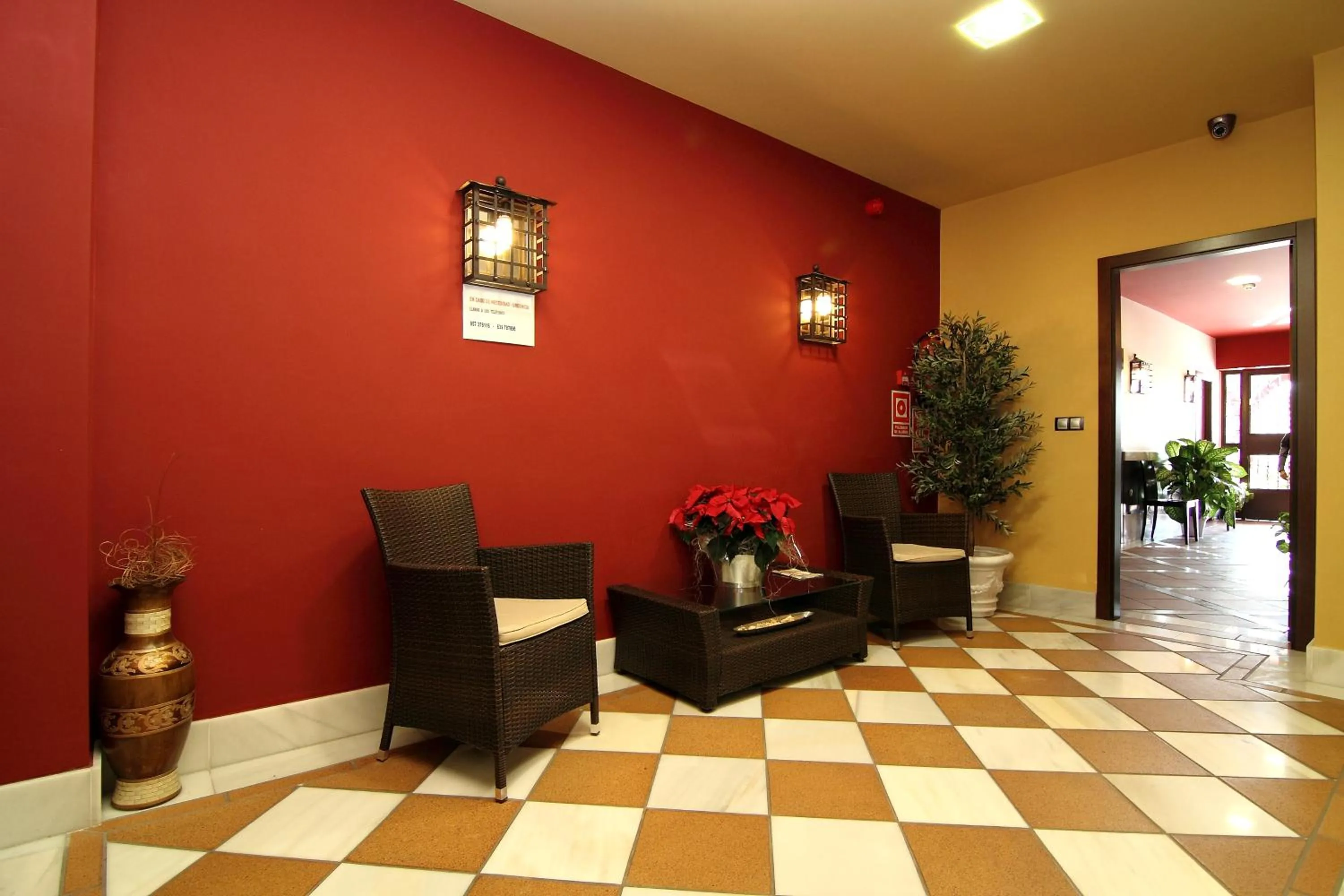 Living room in Hostal Restaurante La Bartola