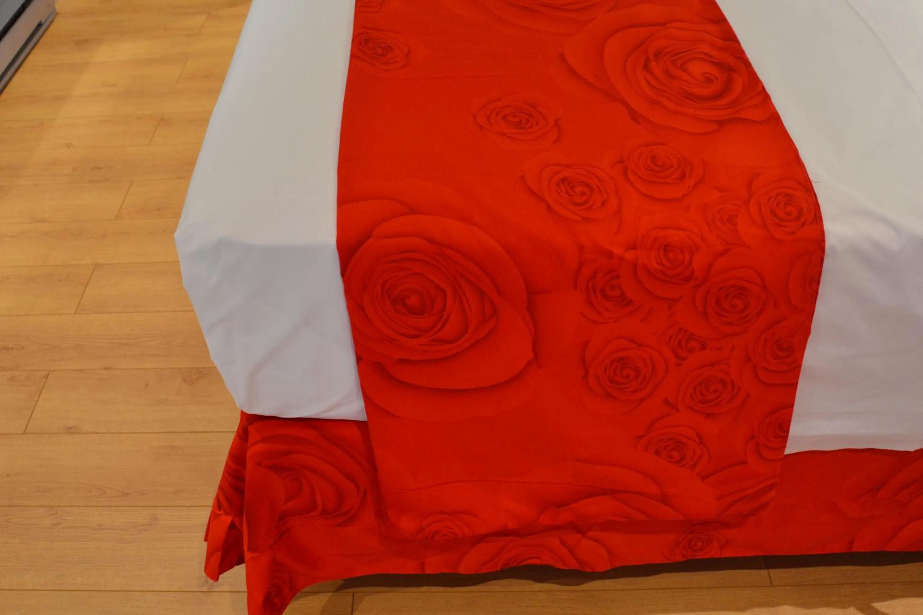 Bed in Motel Chez Nous