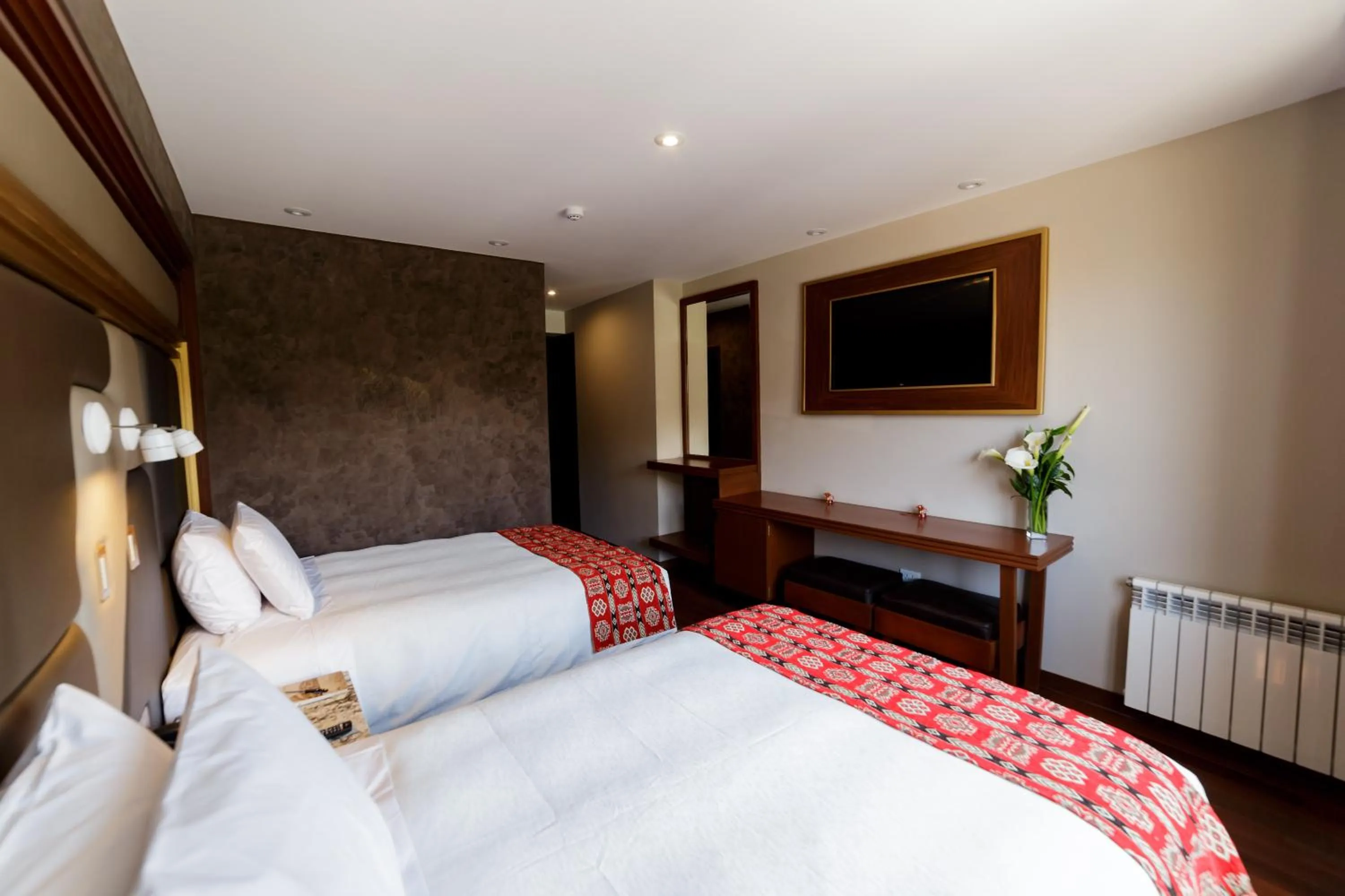 Bed in Yawar Inka Hotel