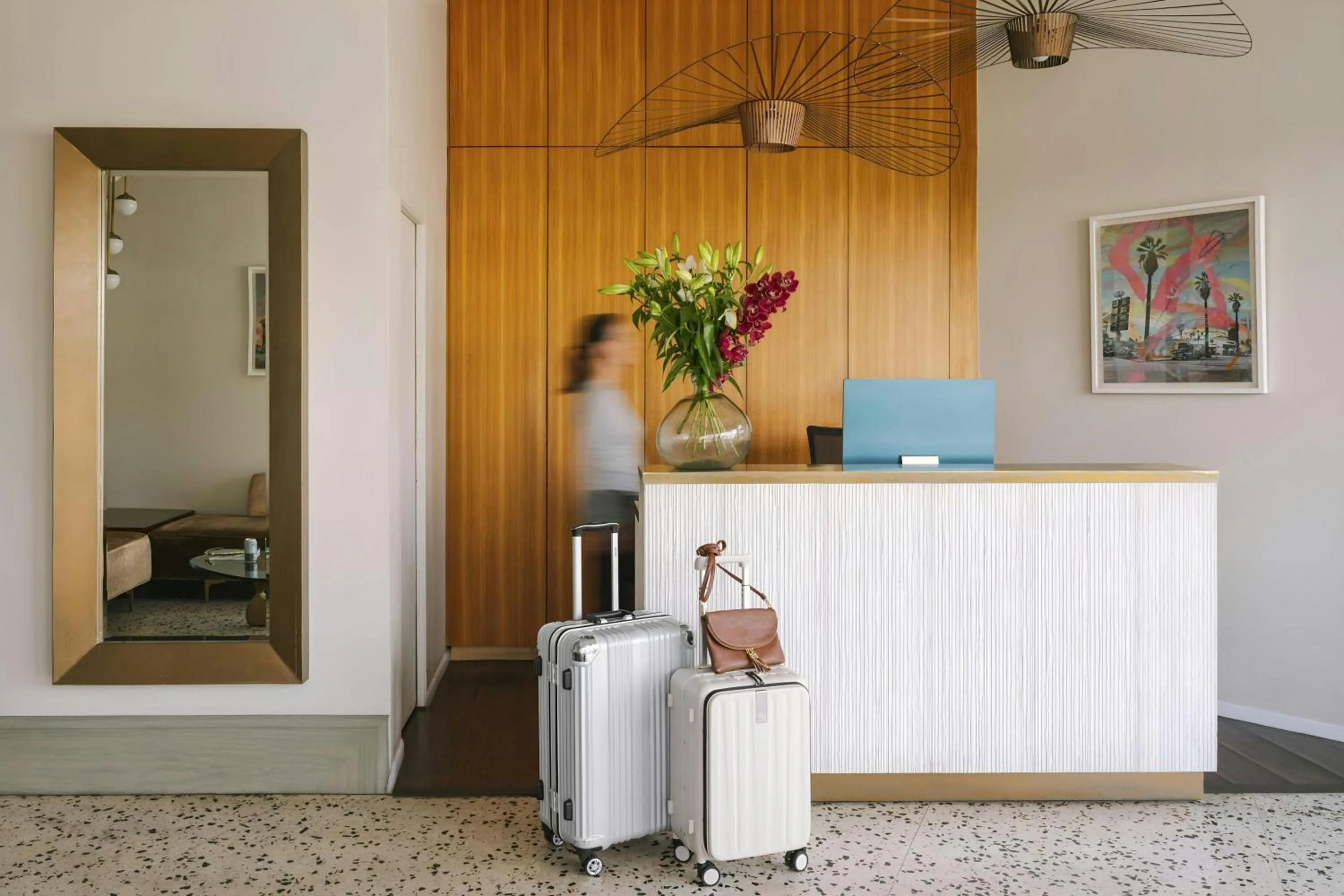 Lobby or reception in Beverly Terrace Hotel Beverly Hills, Sonder by Marriott Bonvoy