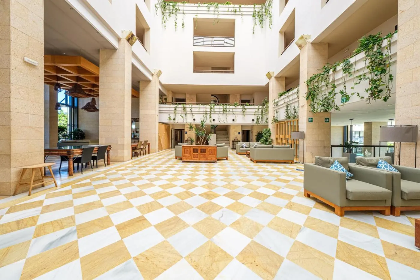 Lobby or reception in Estival Islantilla