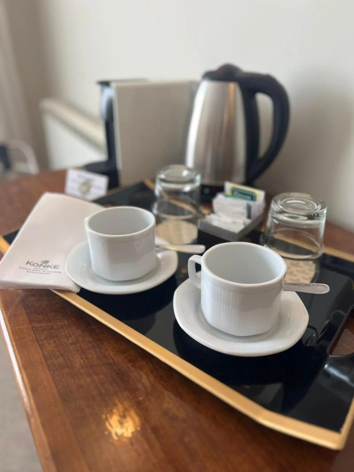 Coffee/tea facilities in Konke Calafate Hotel