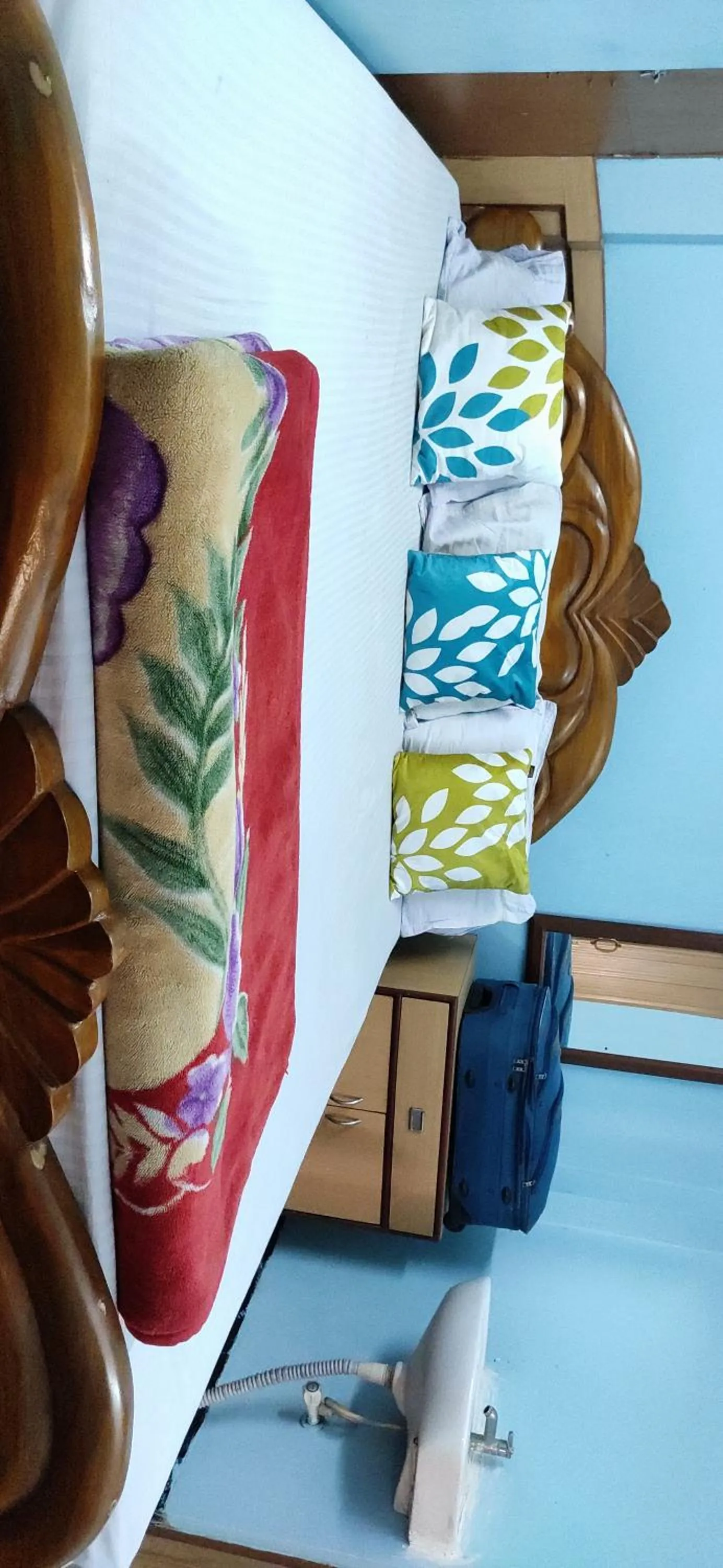 Bed in Kiran Guest House