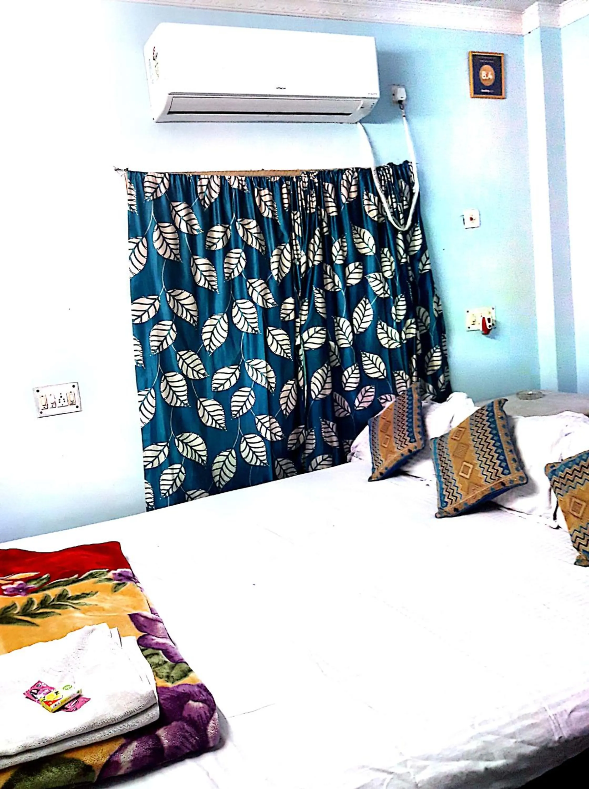 Bed in Kiran Guest House