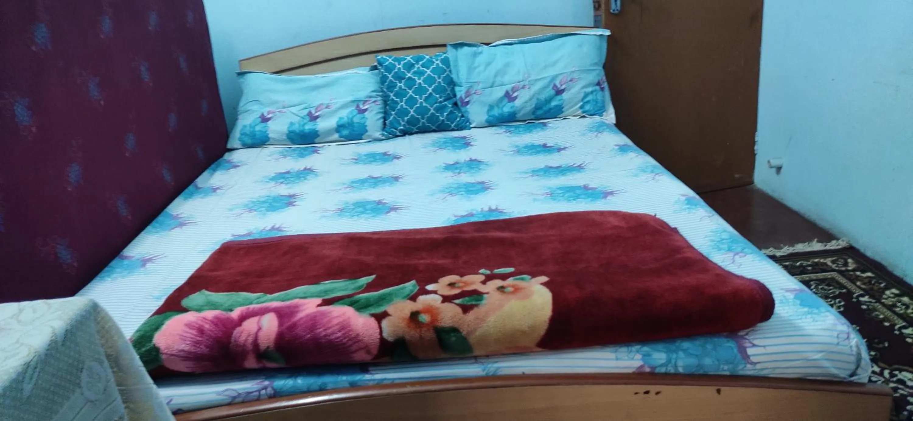 Bed in Kiran Guest House