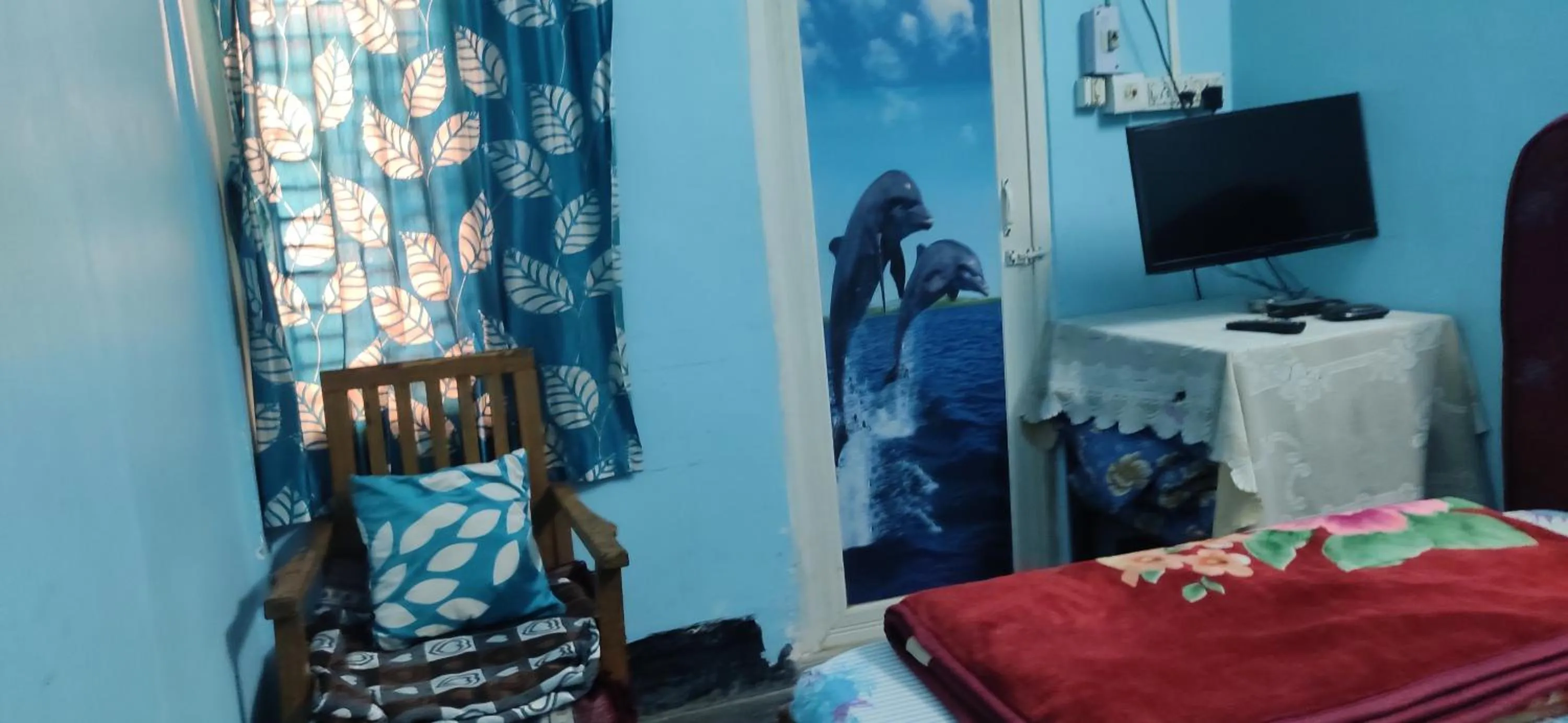 Bed in Kiran Guest House