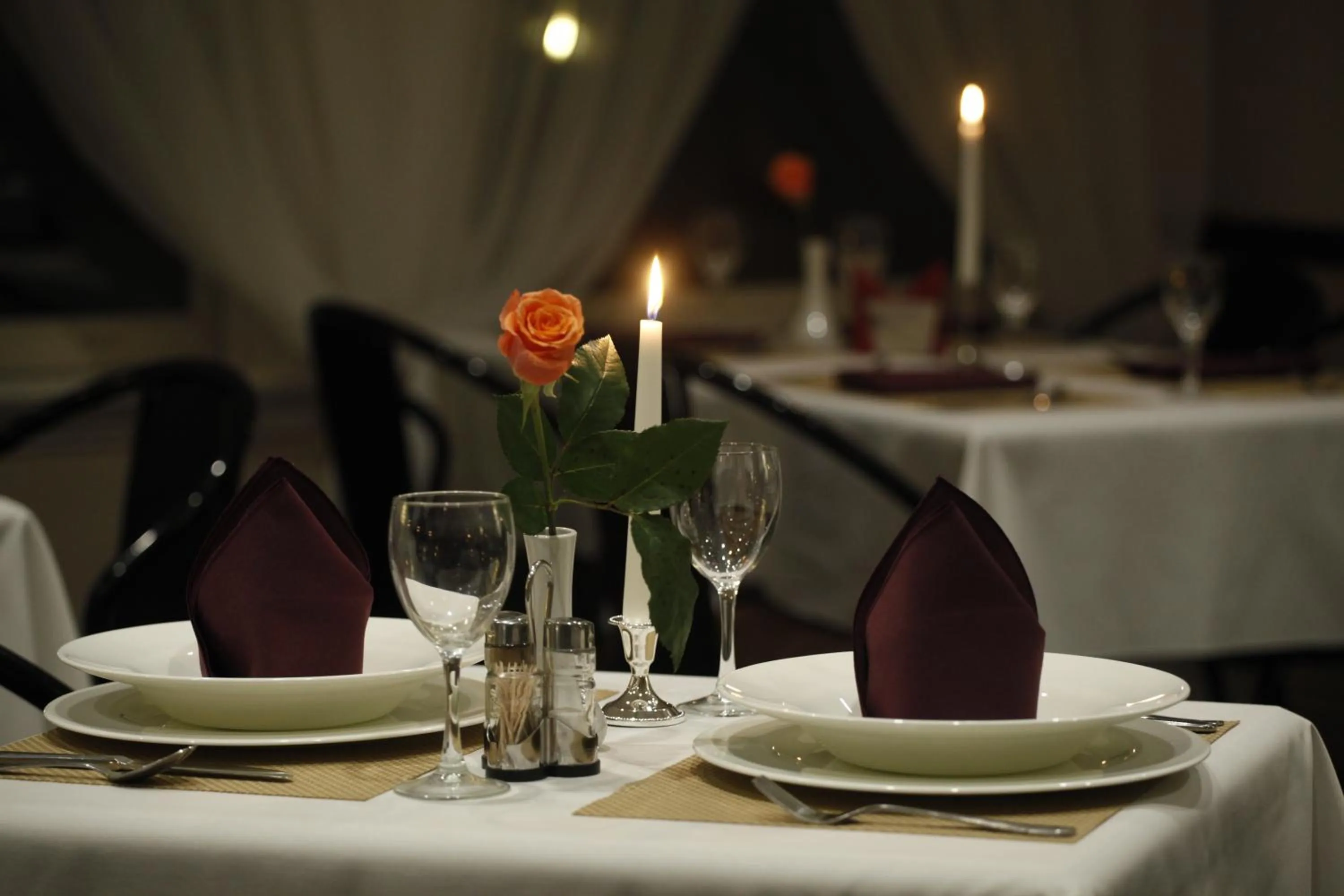 Restaurant/places to eat in Airport Hotel Mara