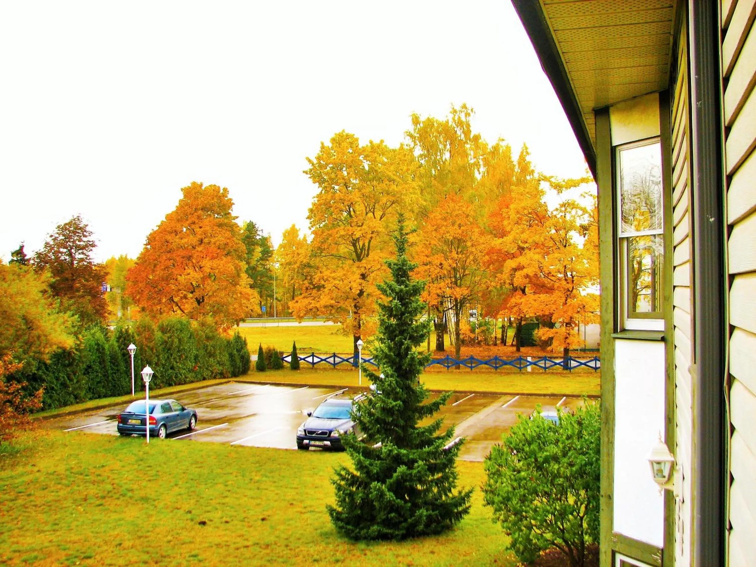 Autumn in Airport Hotel Mara