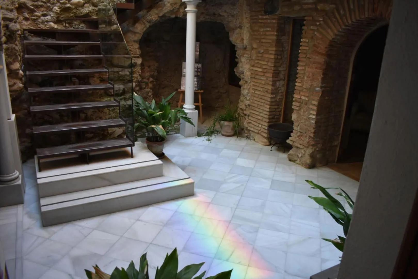 Patio in Apartamentos Alhambra