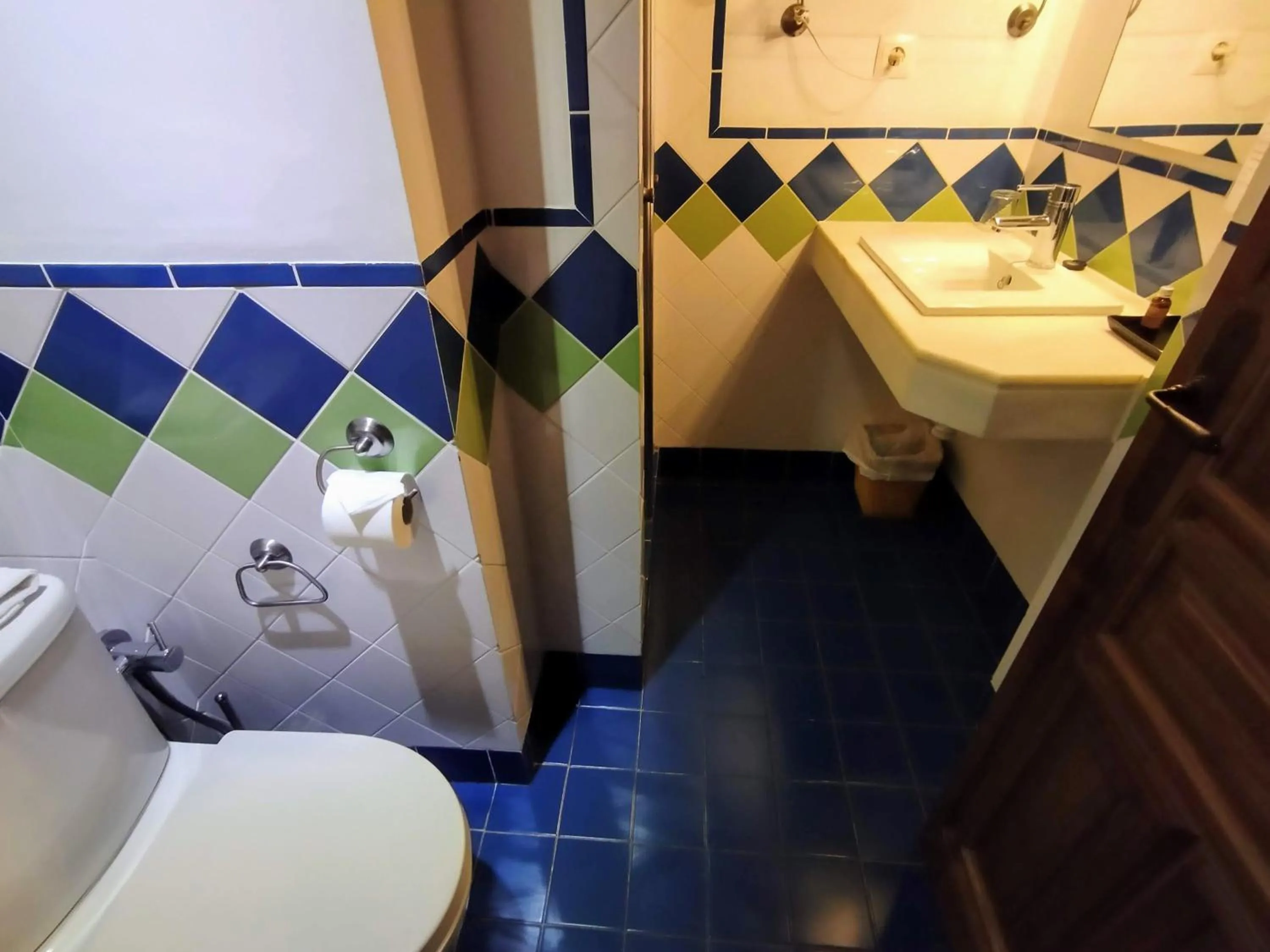 Toilet in Apartamentos Alhambra