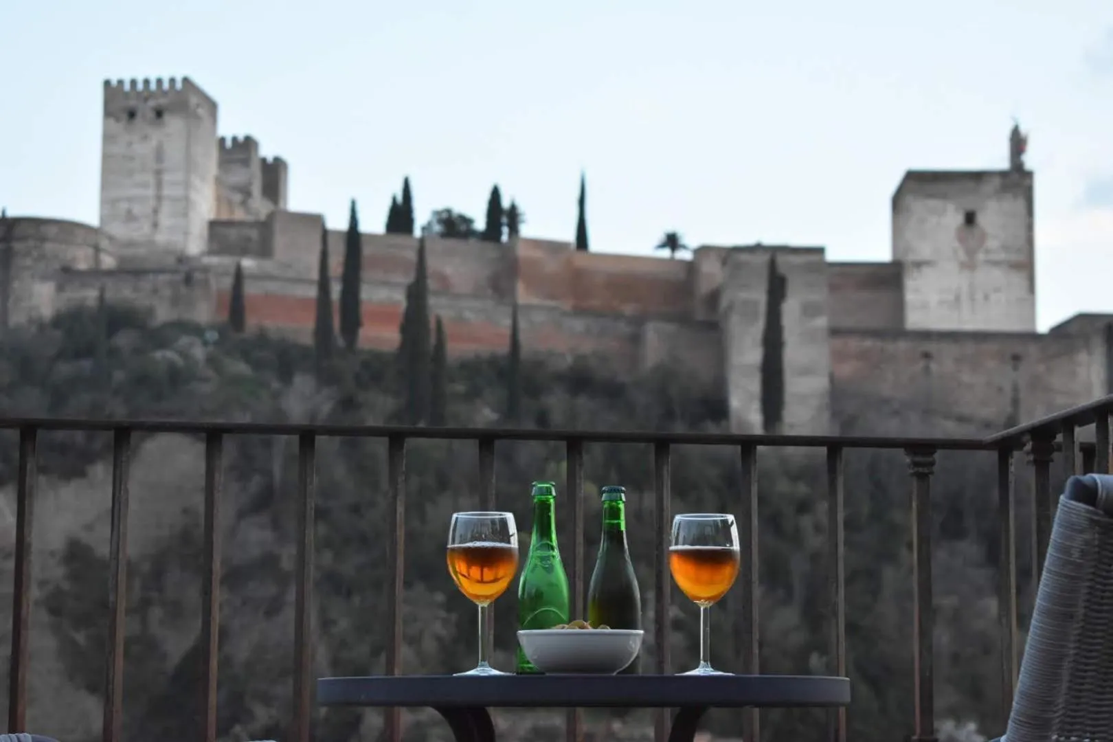 Patio in Apartamentos Alhambra