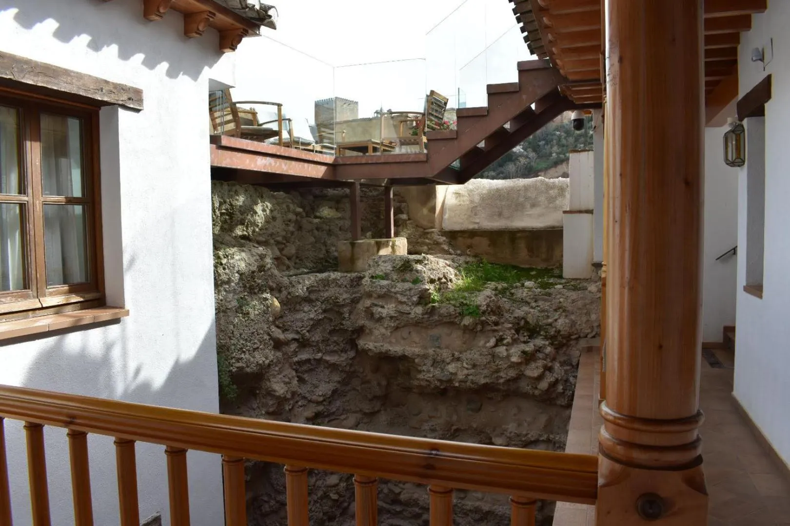 Patio in Apartamentos Alhambra