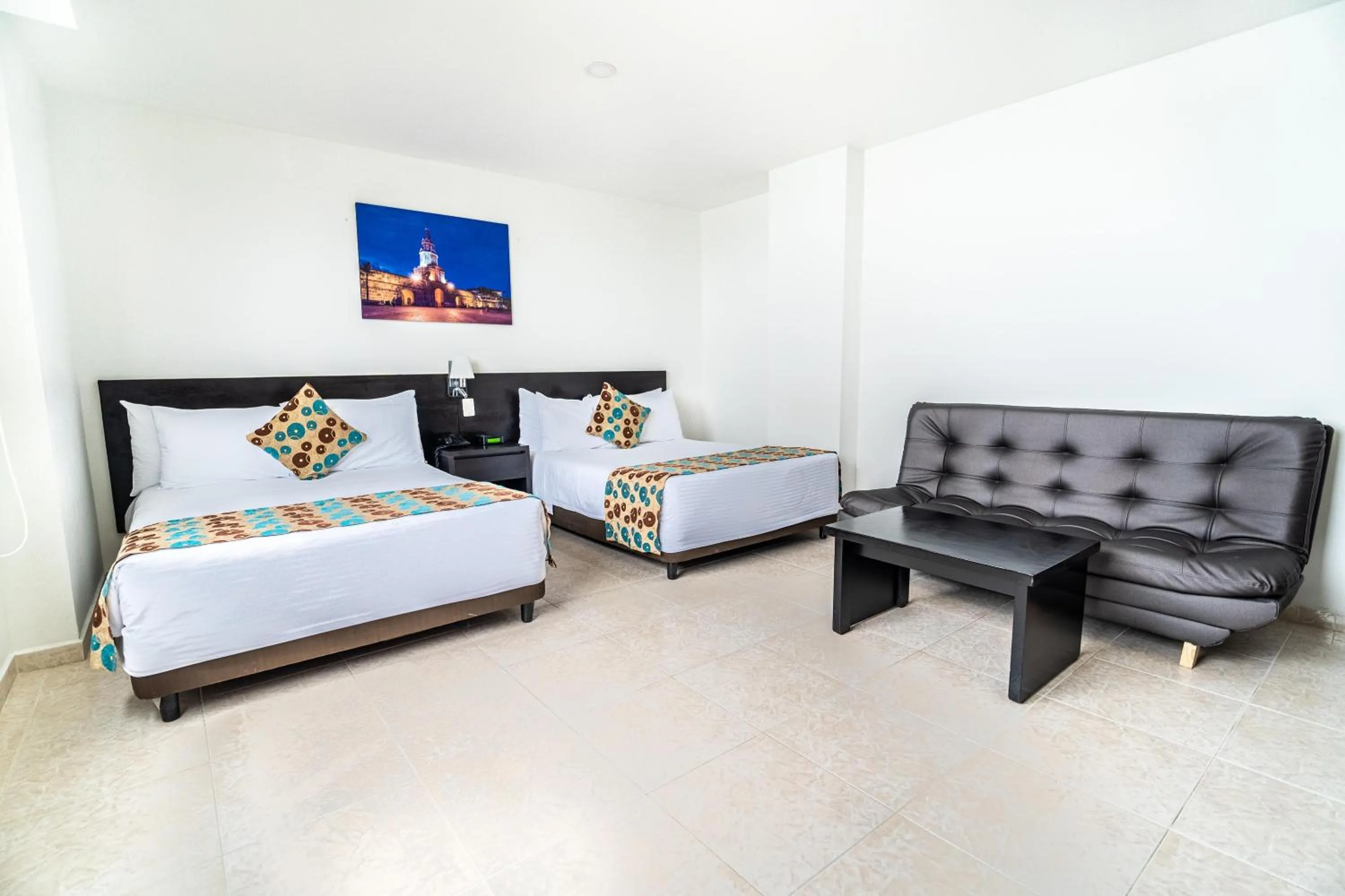 Photo of the whole room, Bed in Hotel Cartagena Plaza