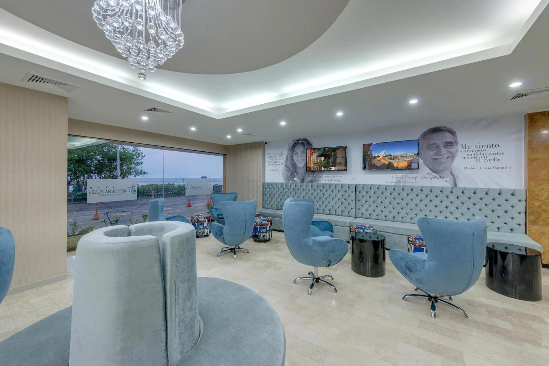 Lobby or reception in Hotel Cartagena Plaza