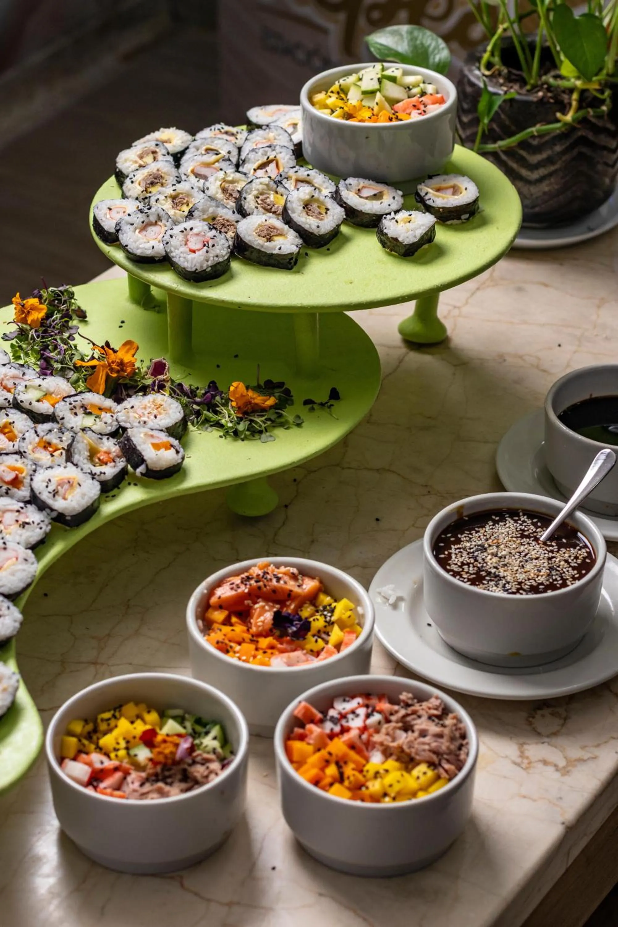 Restaurant/places to eat in Hotel Cartagena Plaza