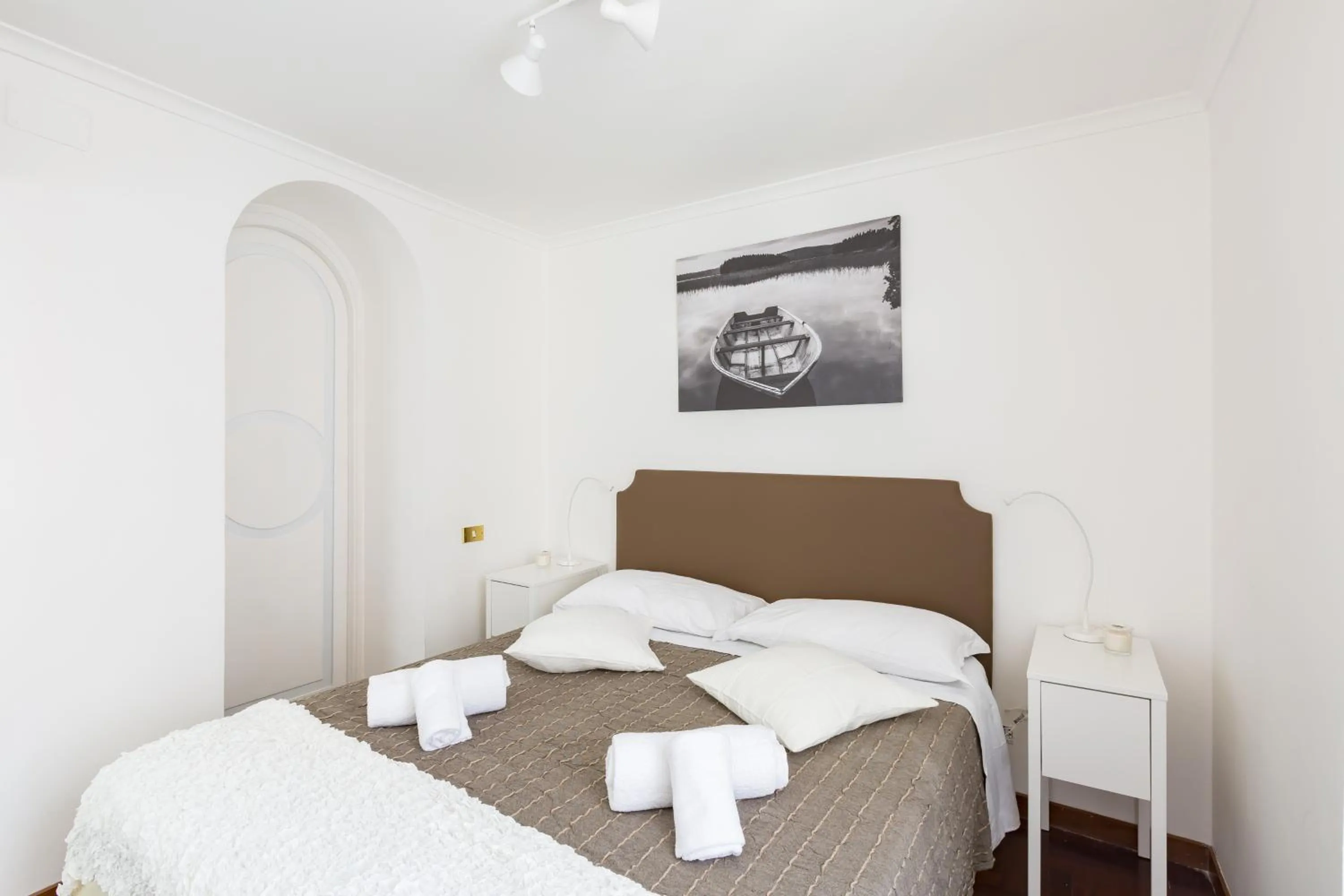 Bedroom, Bed in A World Aparts - 143 Sistina