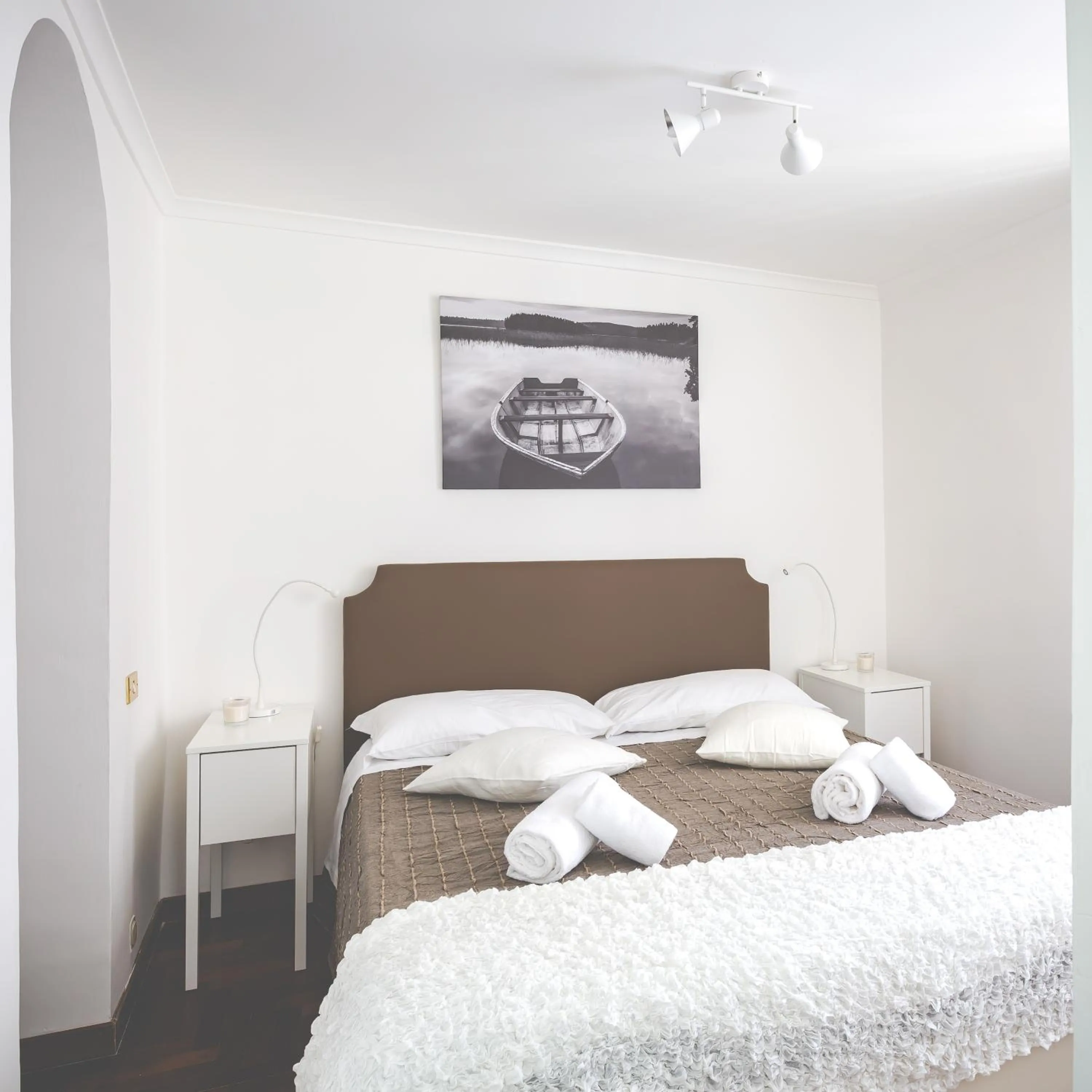 Bedroom, Bed in A World Aparts - 143 Sistina