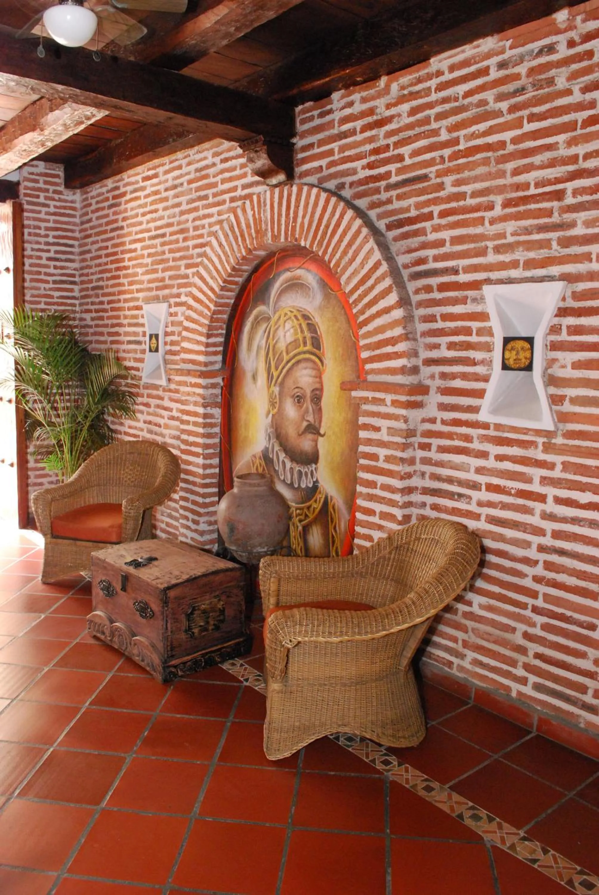 Lobby or reception in Hotel Don Pedro De Heredia