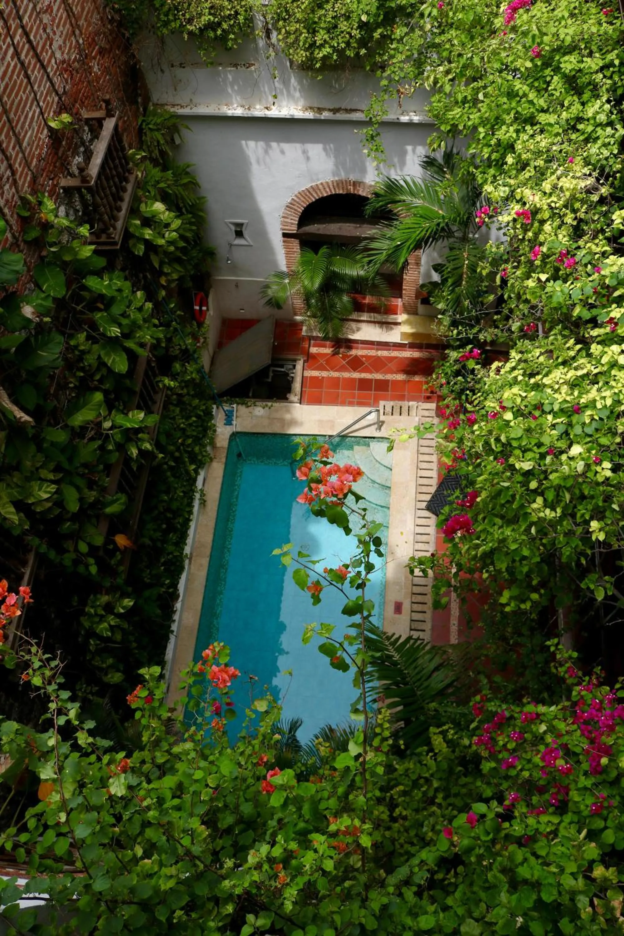 Pool view in Hotel Don Pedro De Heredia