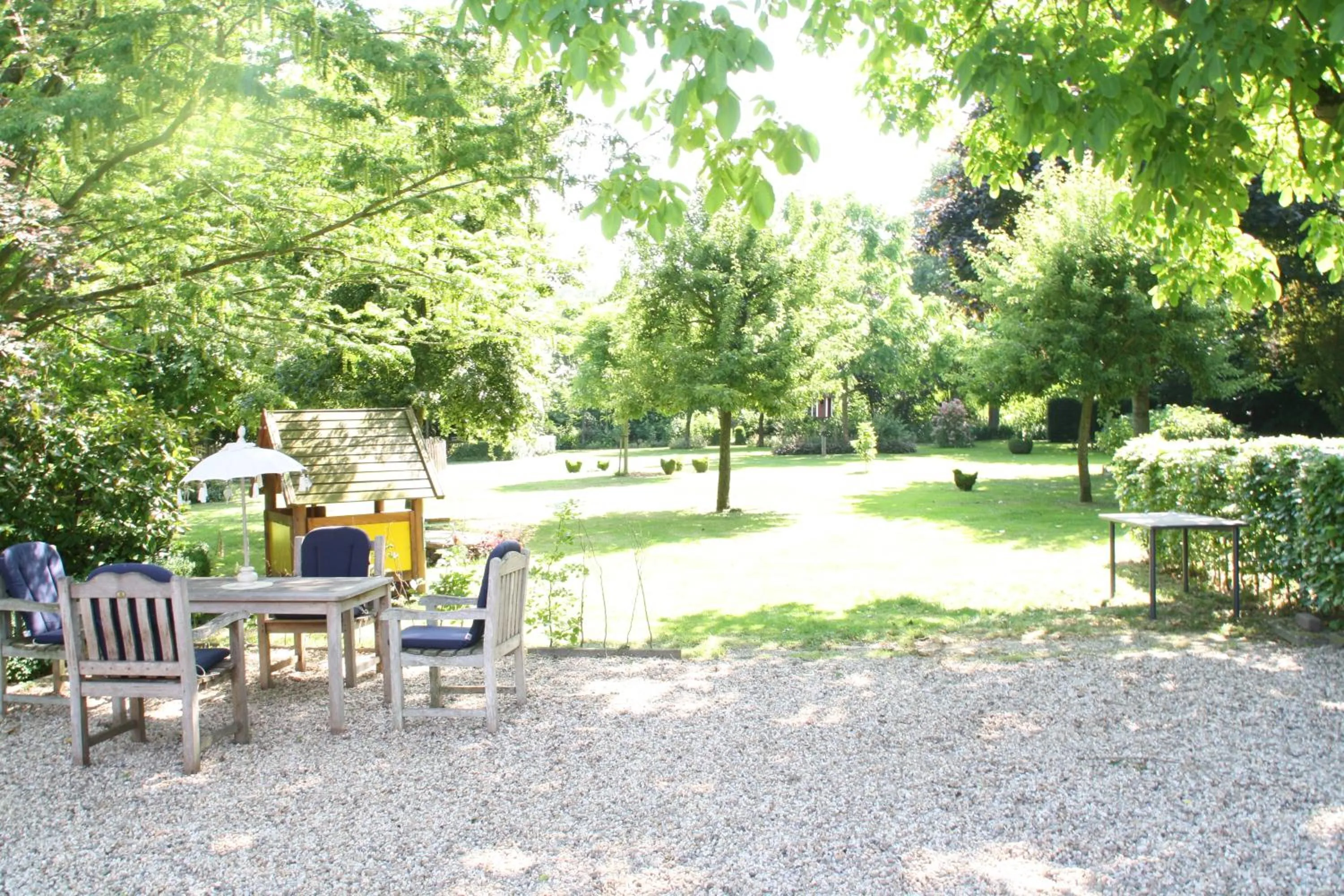 Garden in B&B De Sprokkeltuin