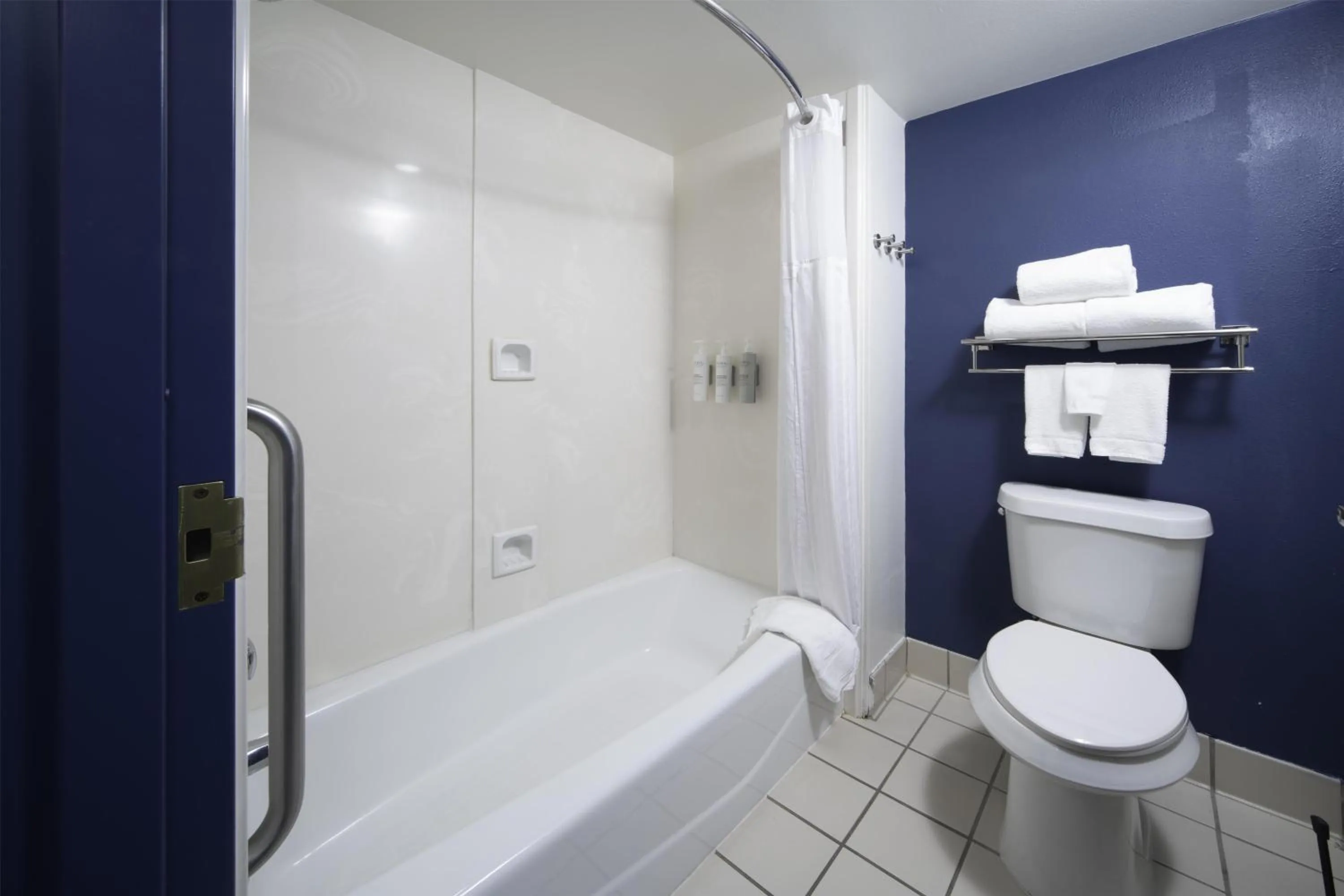 Bathroom in Spark by Hilton Amarillo East