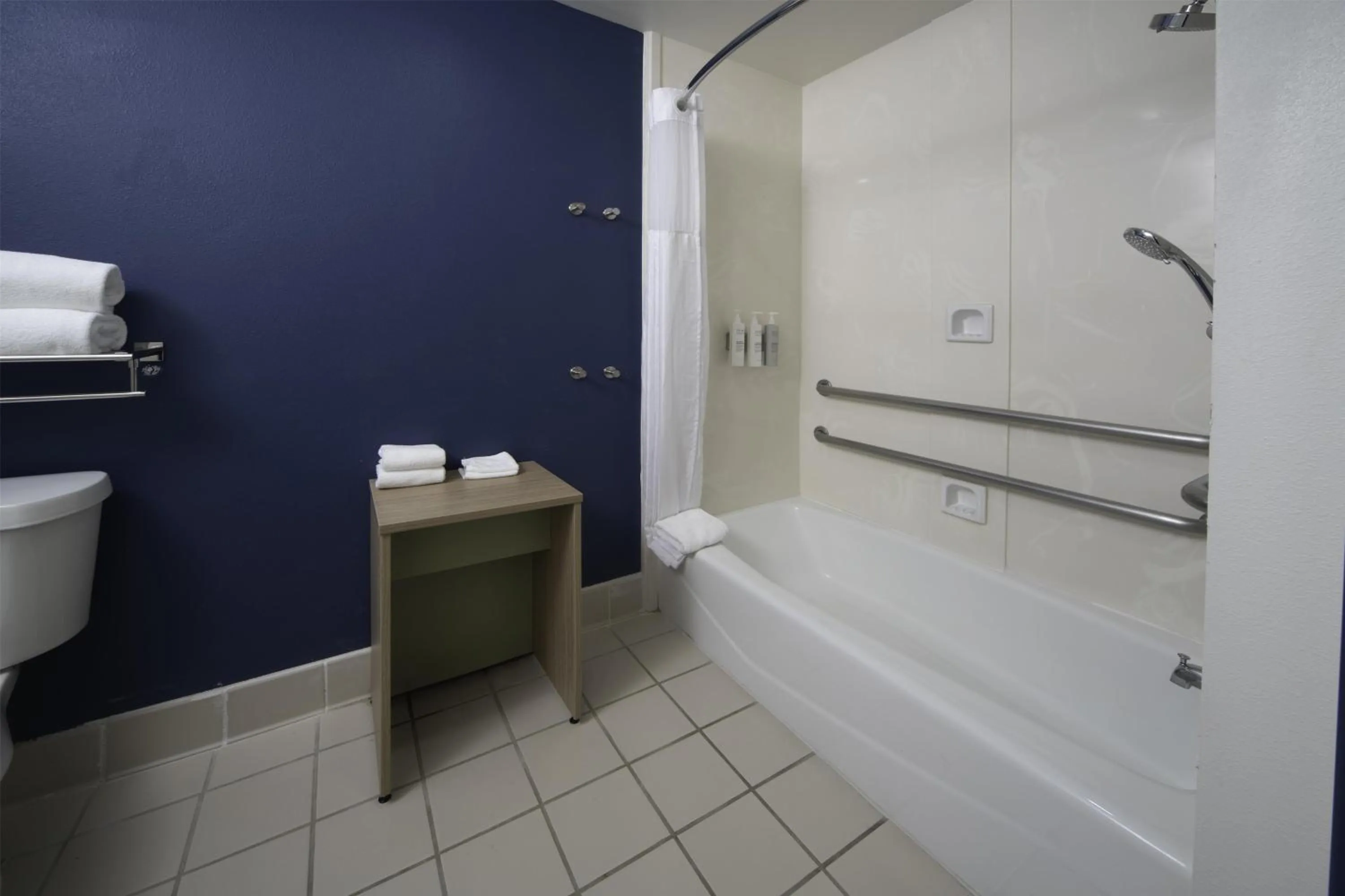 Bathroom in Spark by Hilton Amarillo East