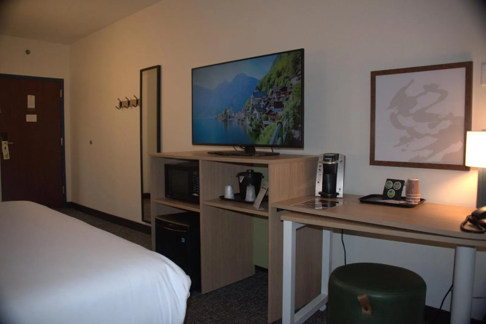 Bed in Ashmore Inn and Suites Amarillo