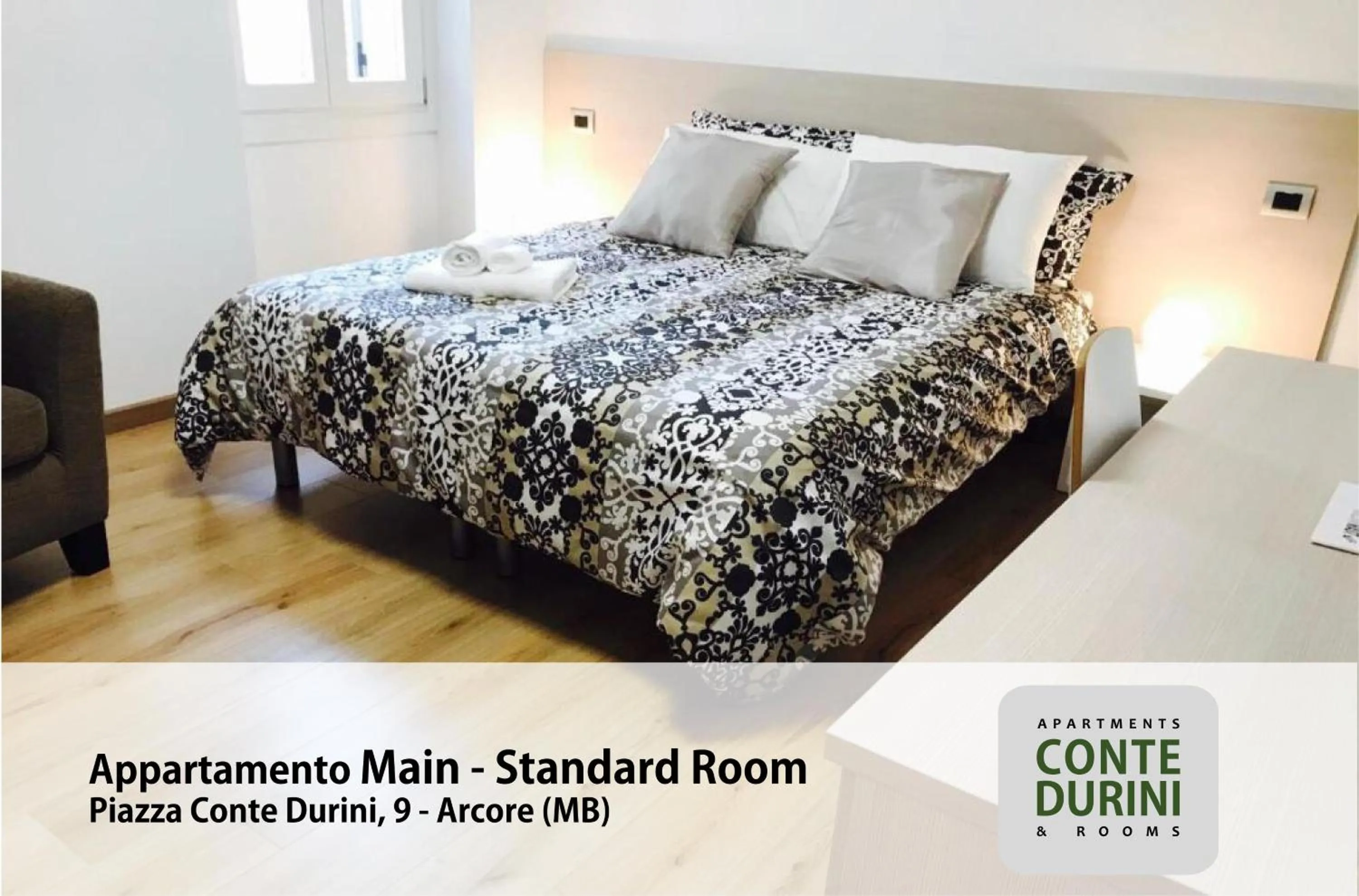 Bed in Conte Durini Apartments & Rooms