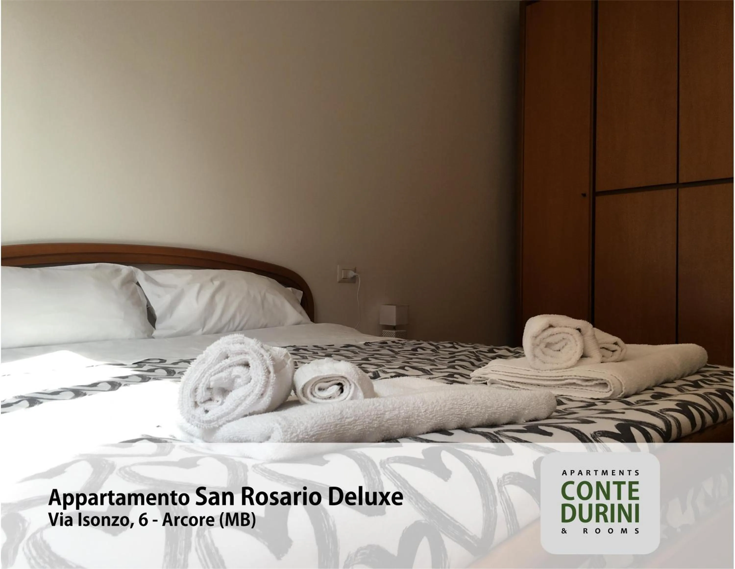 Bed in Conte Durini Apartments & Rooms
