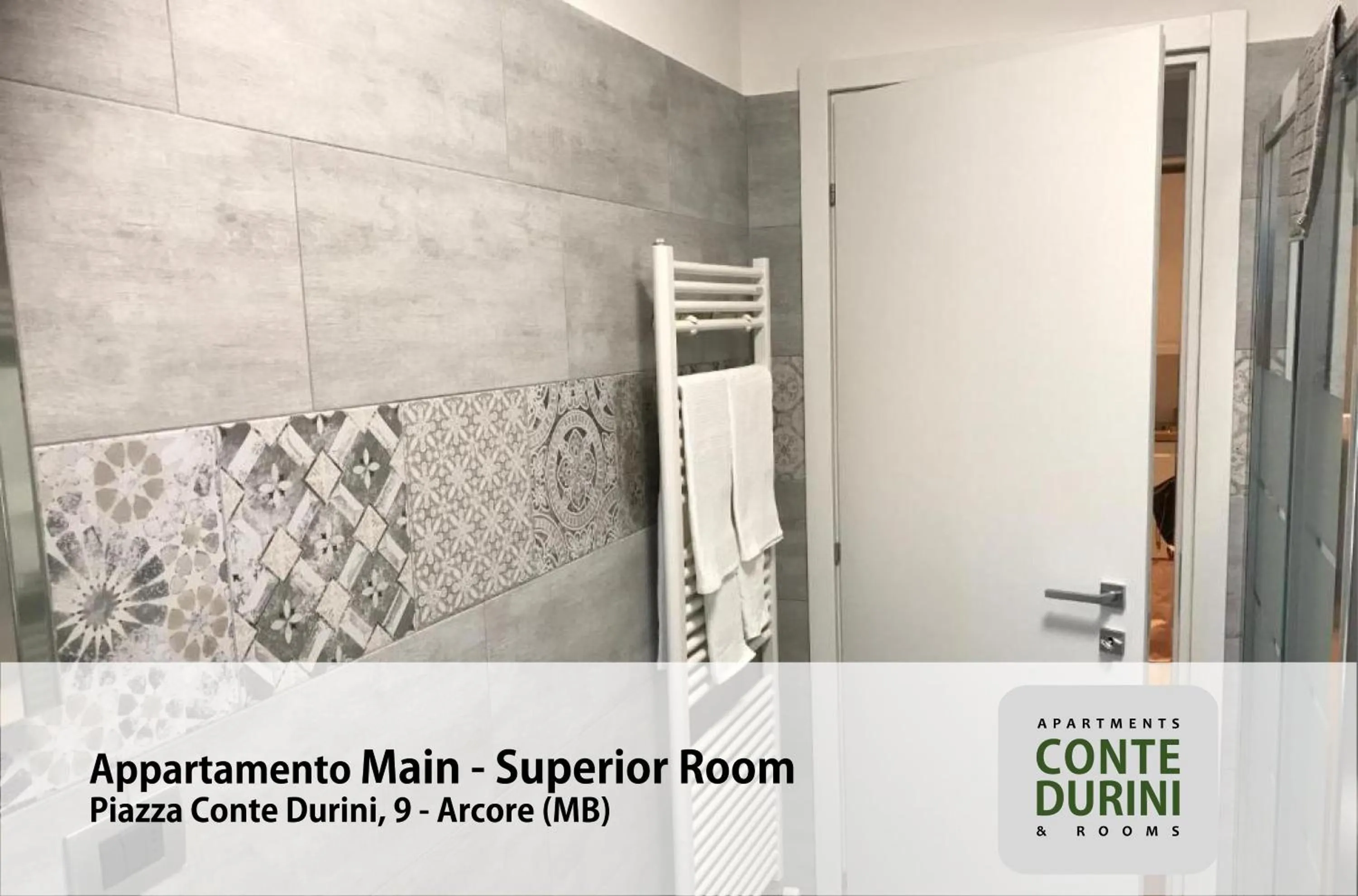 Bathroom in Conte Durini Apartments & Rooms