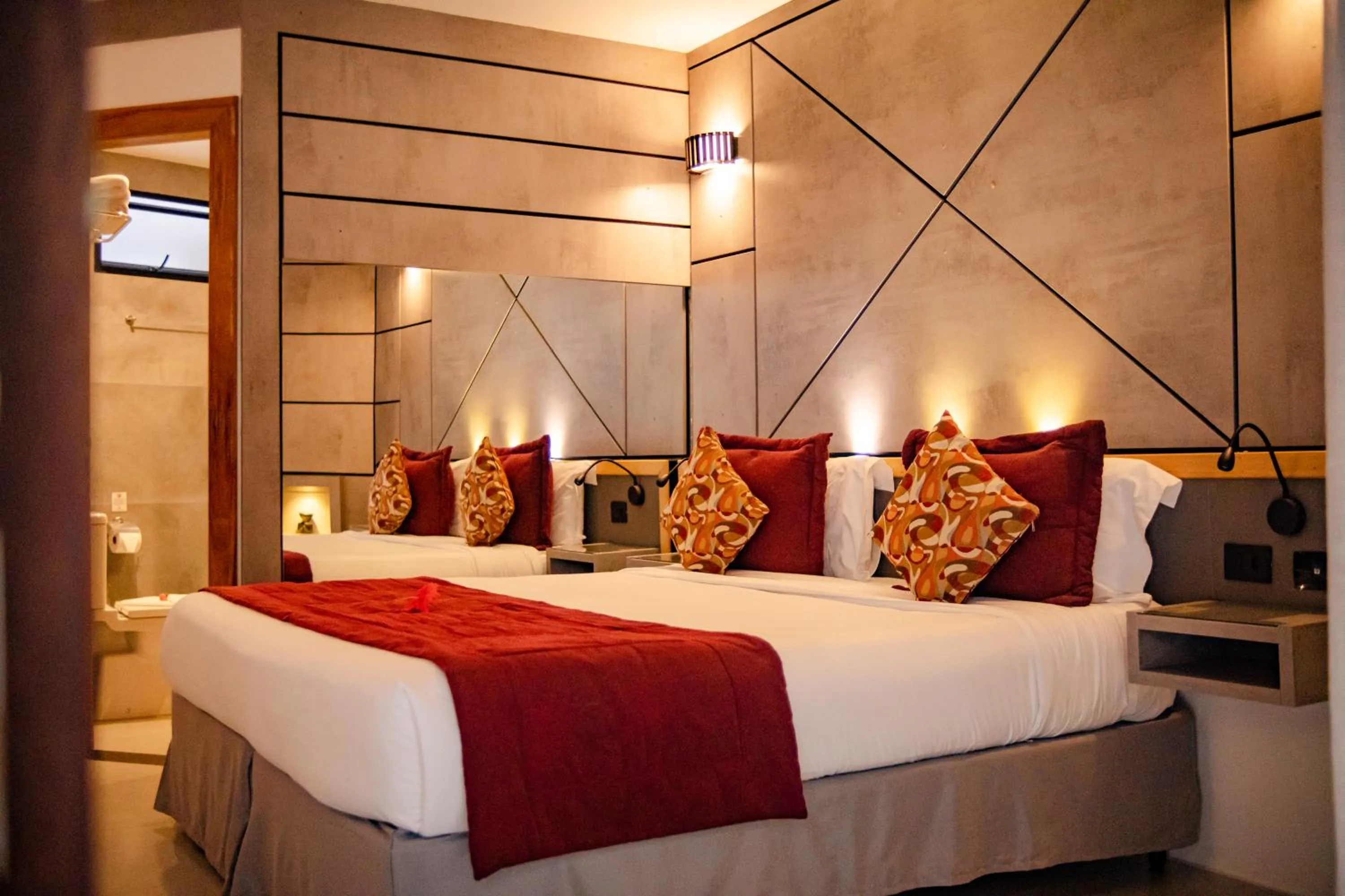 Bed in Pousada da Torre