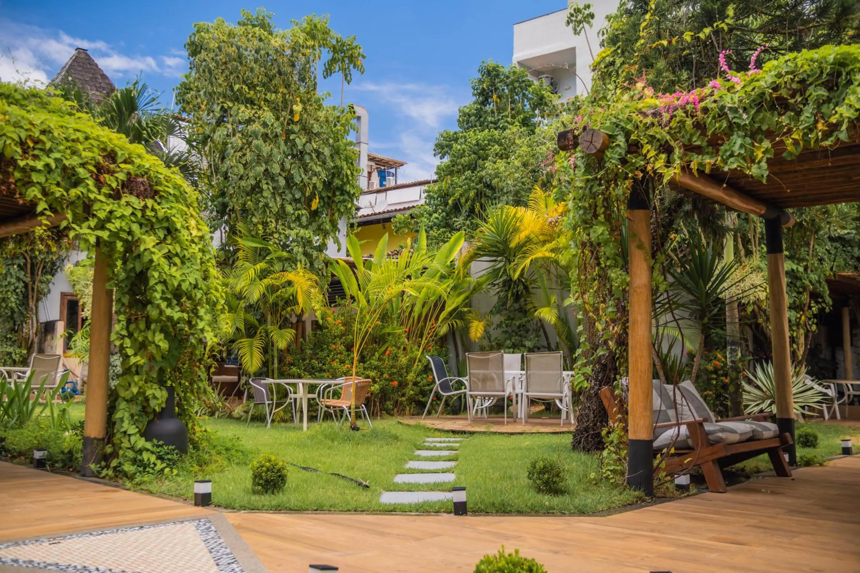 Garden in Pousada da Torre