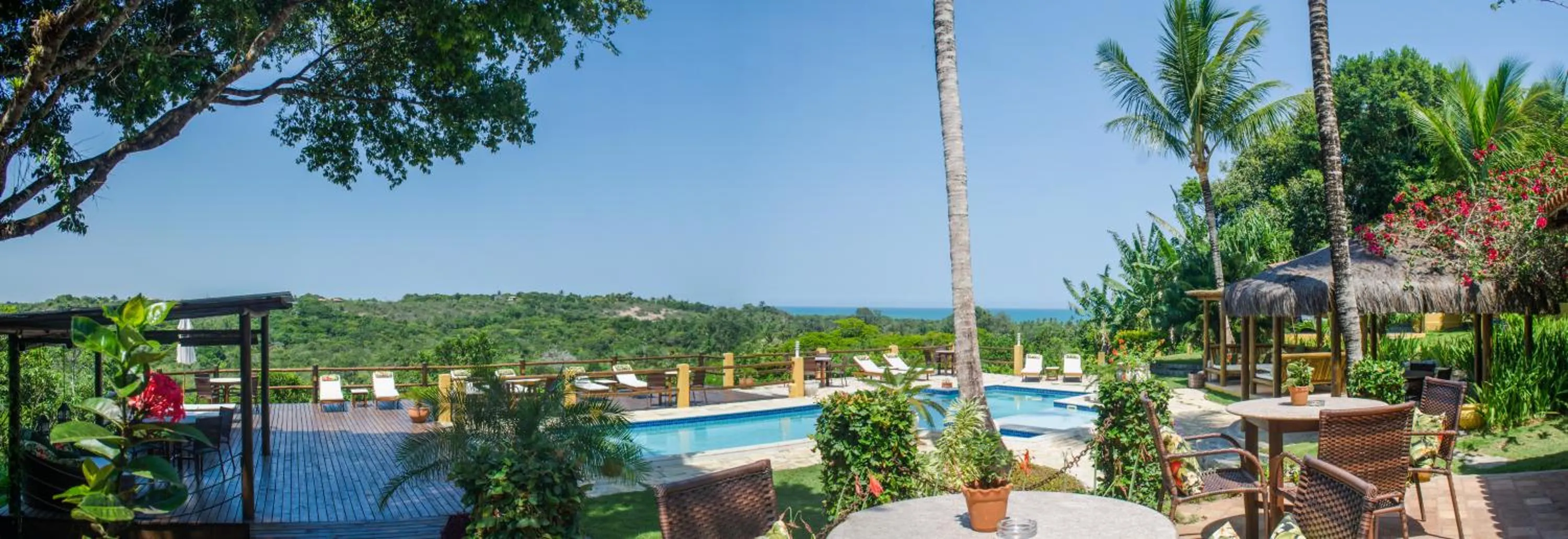 Patio in Pousada Mundo Verde