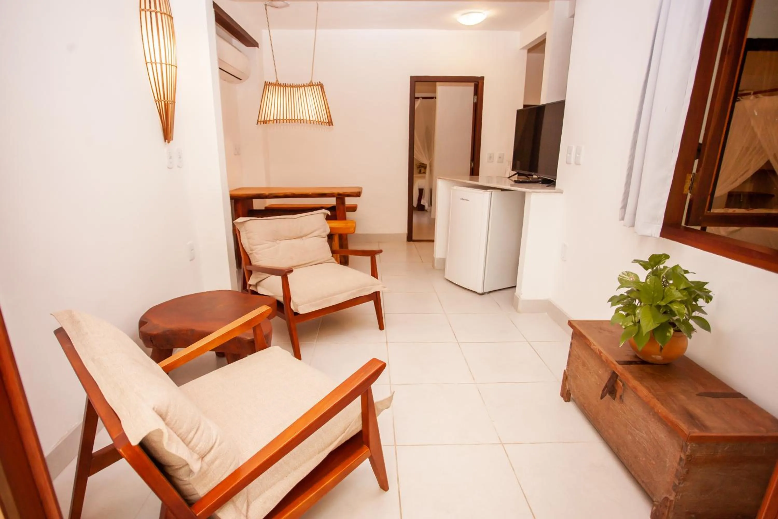 TV and multimedia in Pousada Mundo Verde