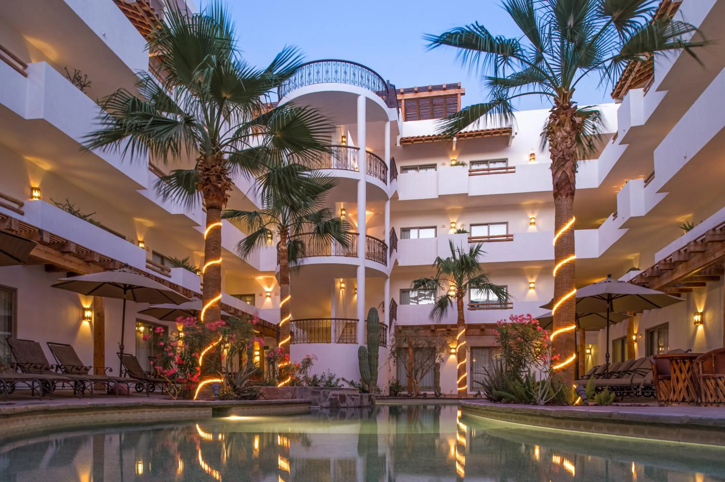 Property building in Hotel Santa Fe Loreto by Villa Group