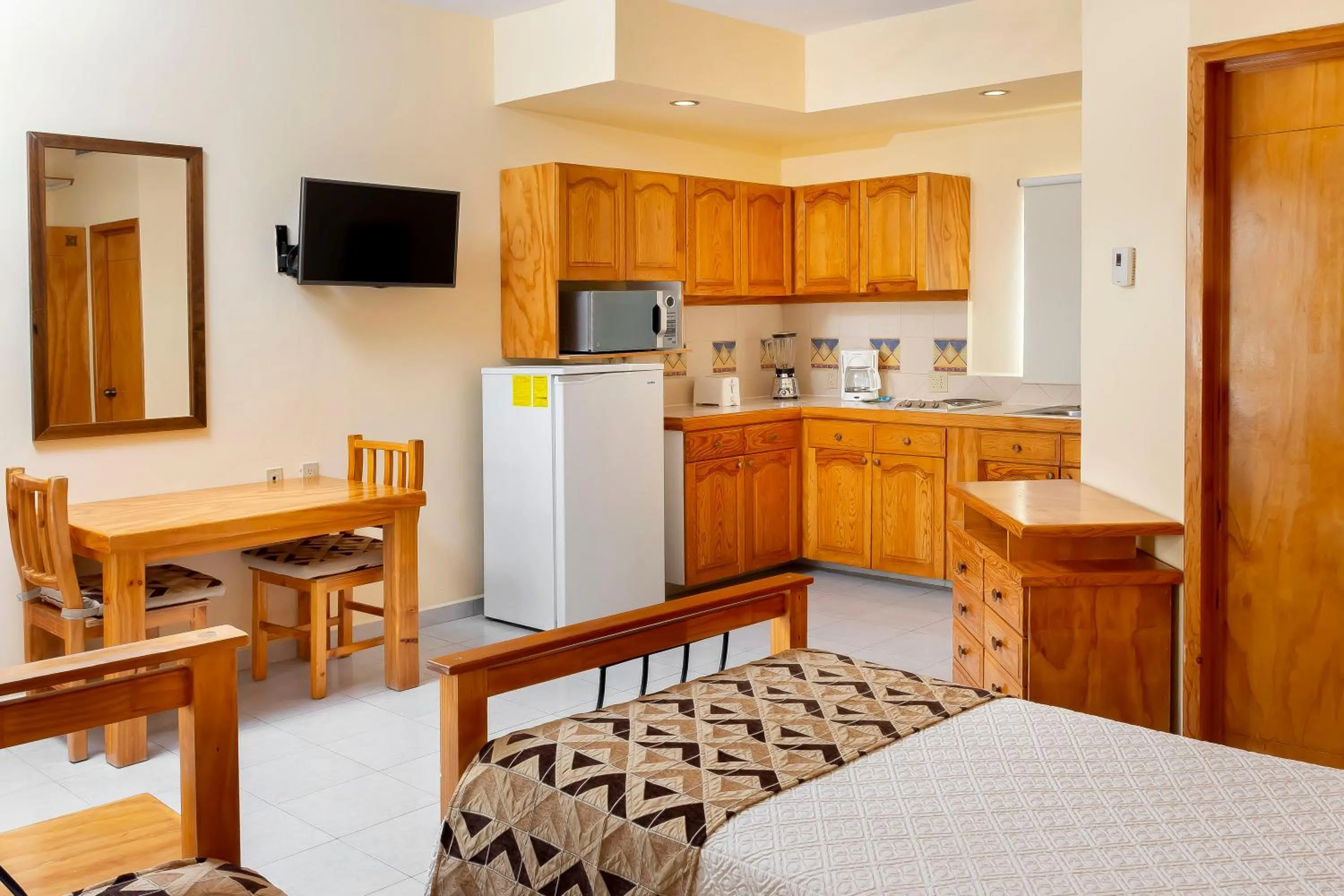 Bedroom, Bed in Hotel Santa Fe Loreto by Villa Group