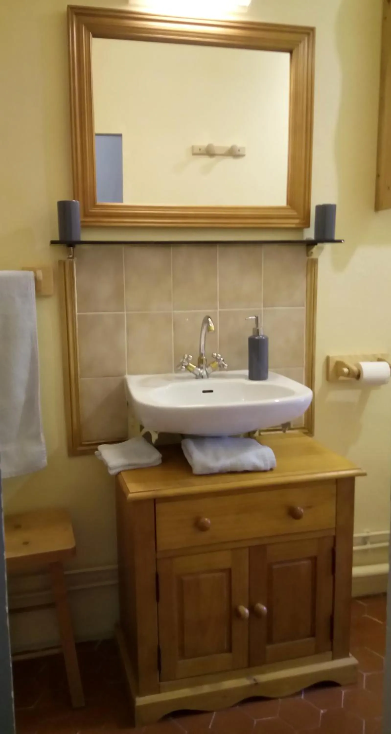 Bathroom in Domaine du Paraïs B&B