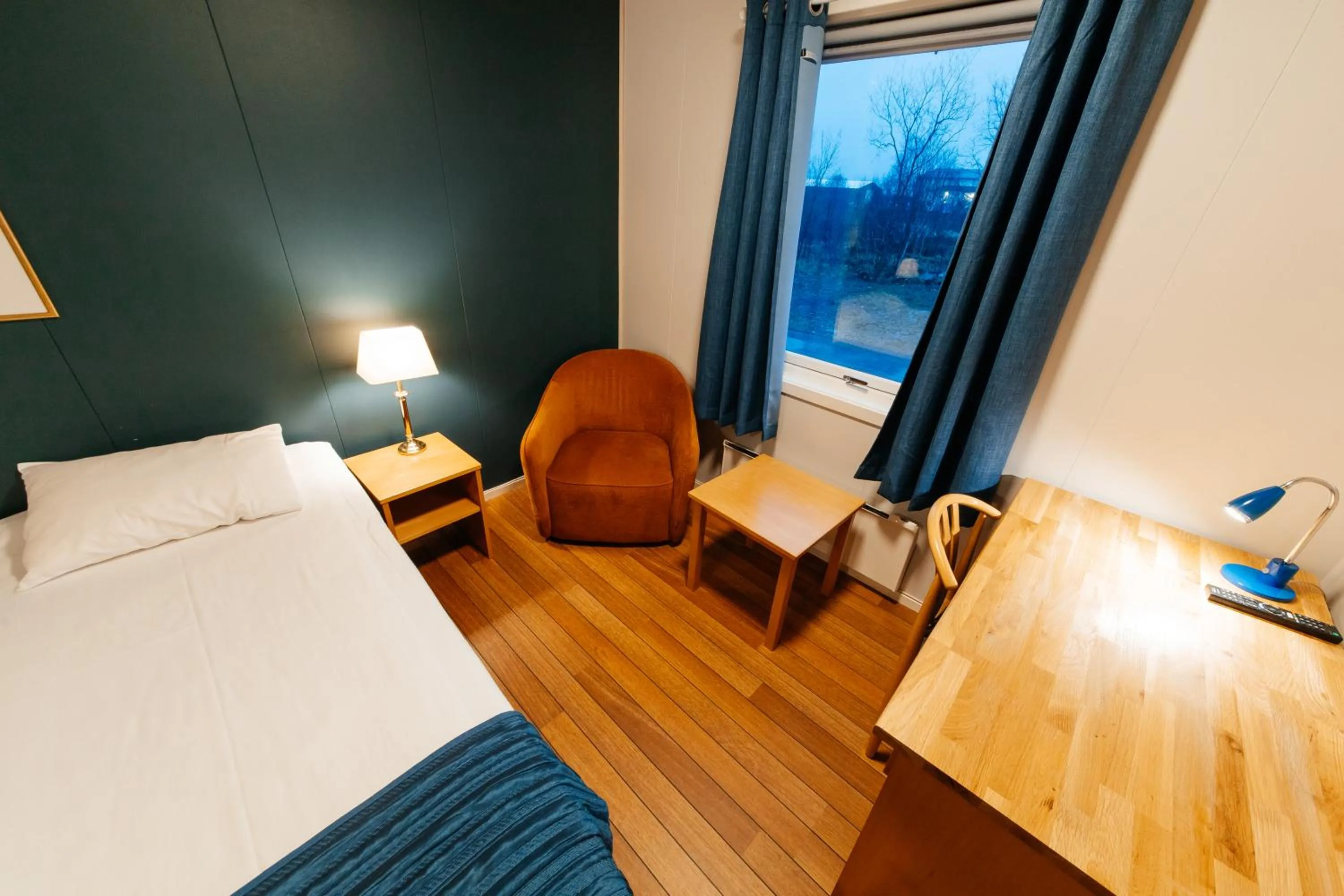 Bed in Myre Kysthotell