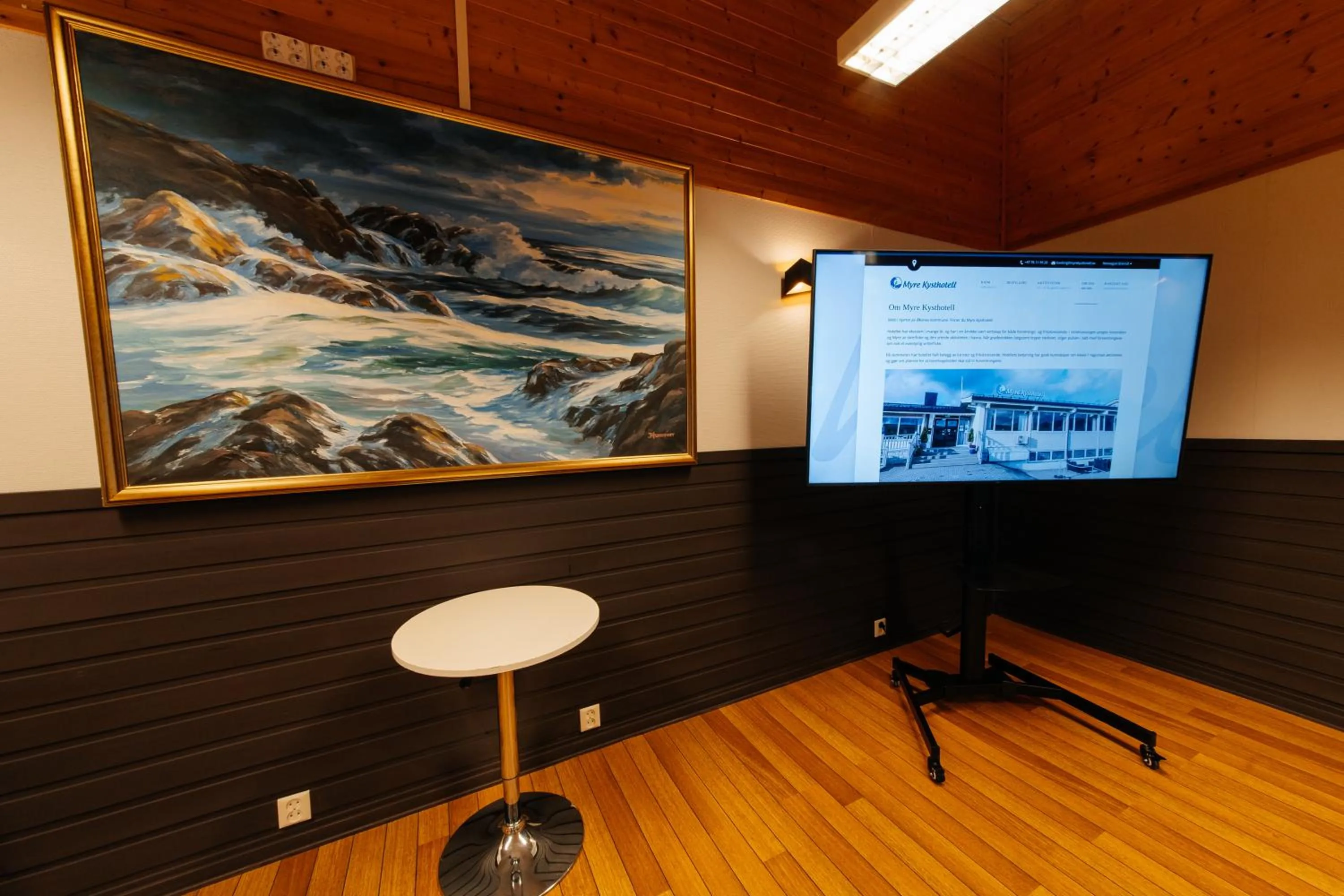 Meeting/conference room in Myre Kysthotell