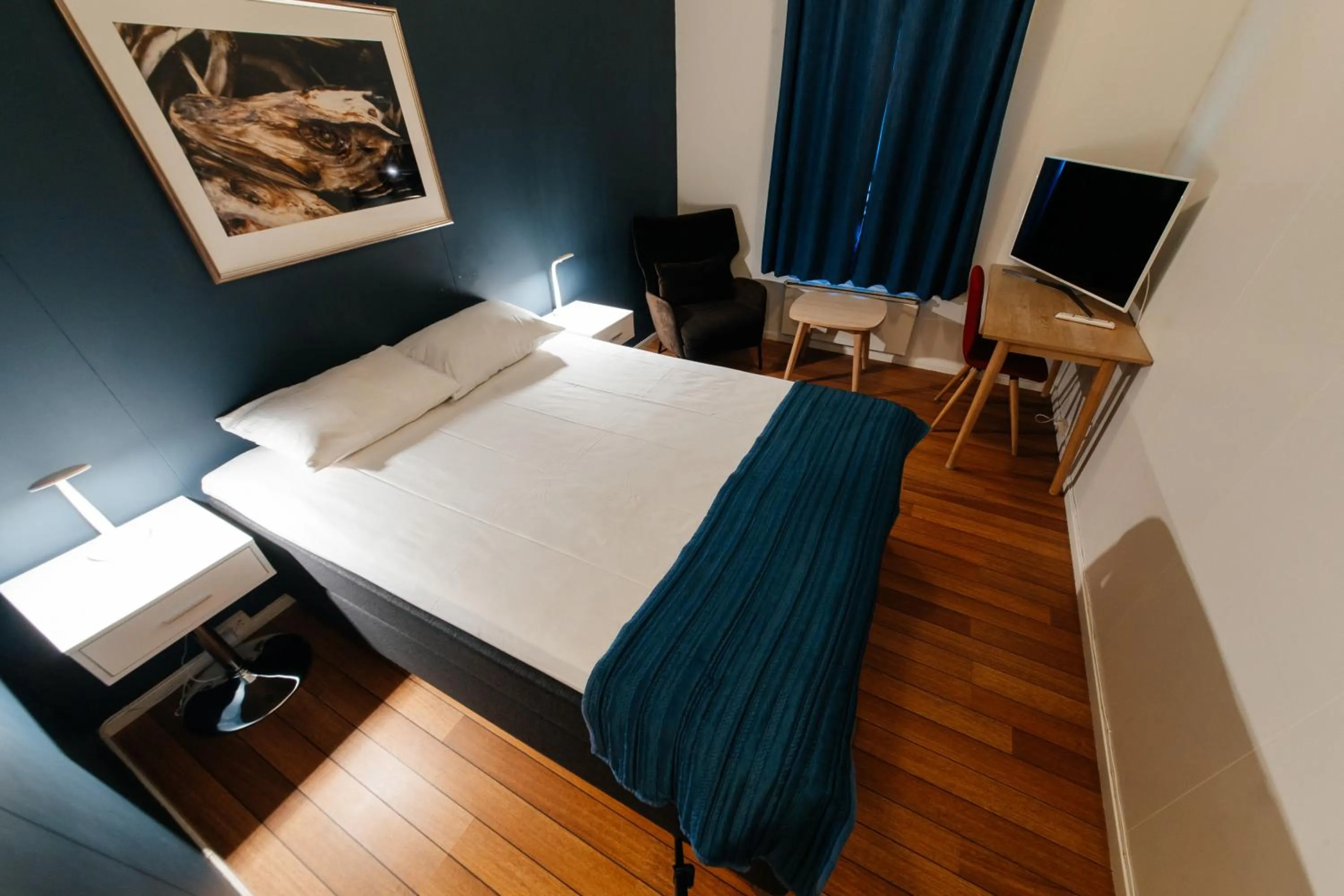 Bed in Myre Kysthotell